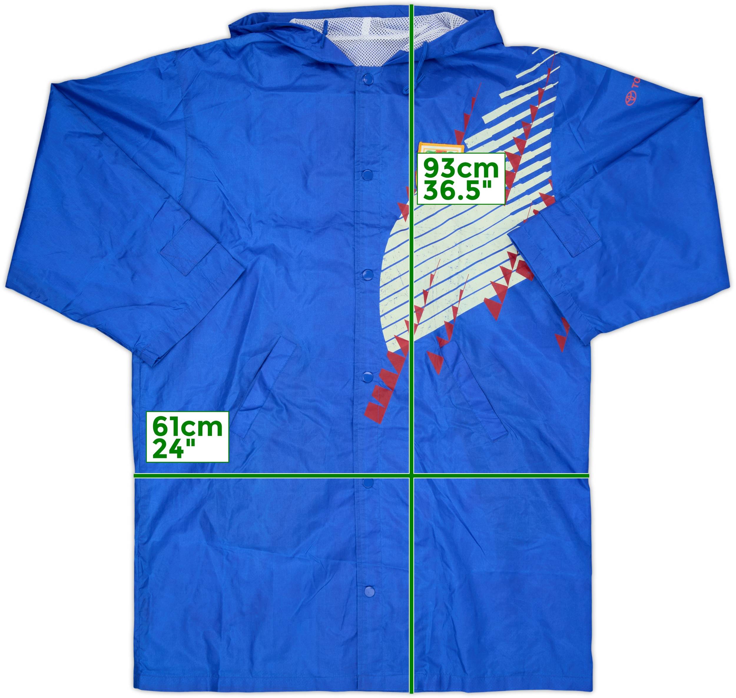 1990s Japan Hooded Rain Jacket - 5/10 - (XXL)