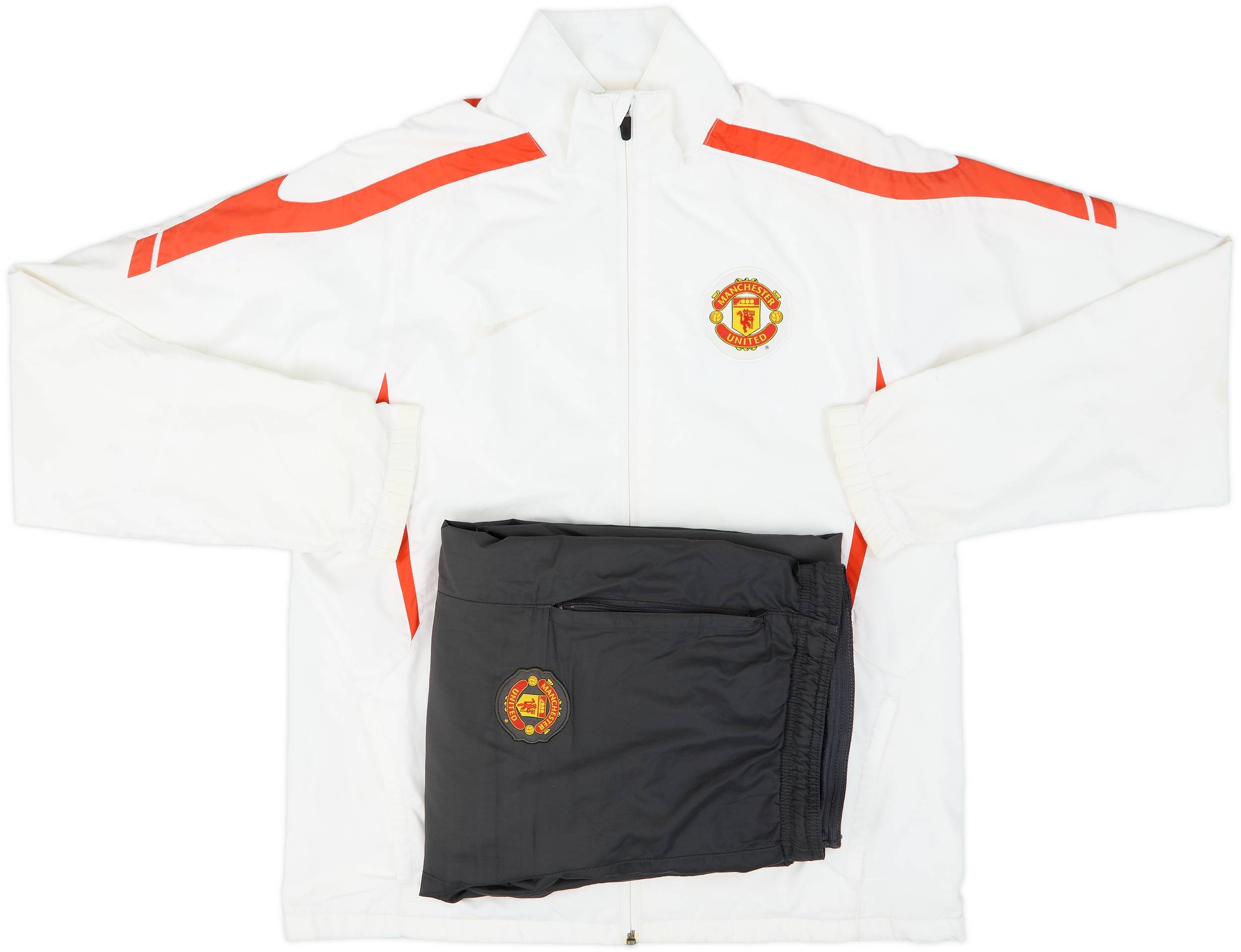 2010-11 Manchester United Nike Tracksuit - 3/10 - (M)