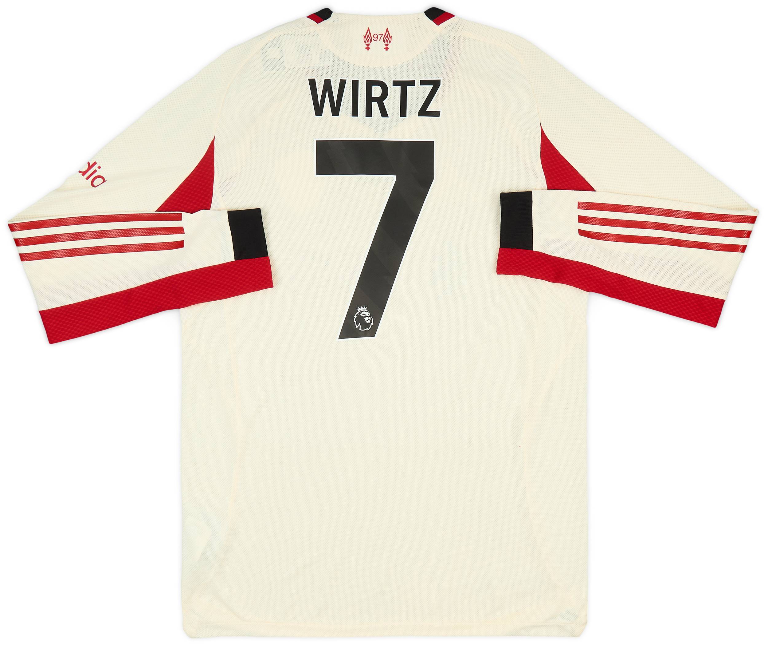 LFC ホワイトジャージ WIRTZ 7 M Florian Wirtz LFC Shirts & Souvenirs | Liverpool FC Online Store