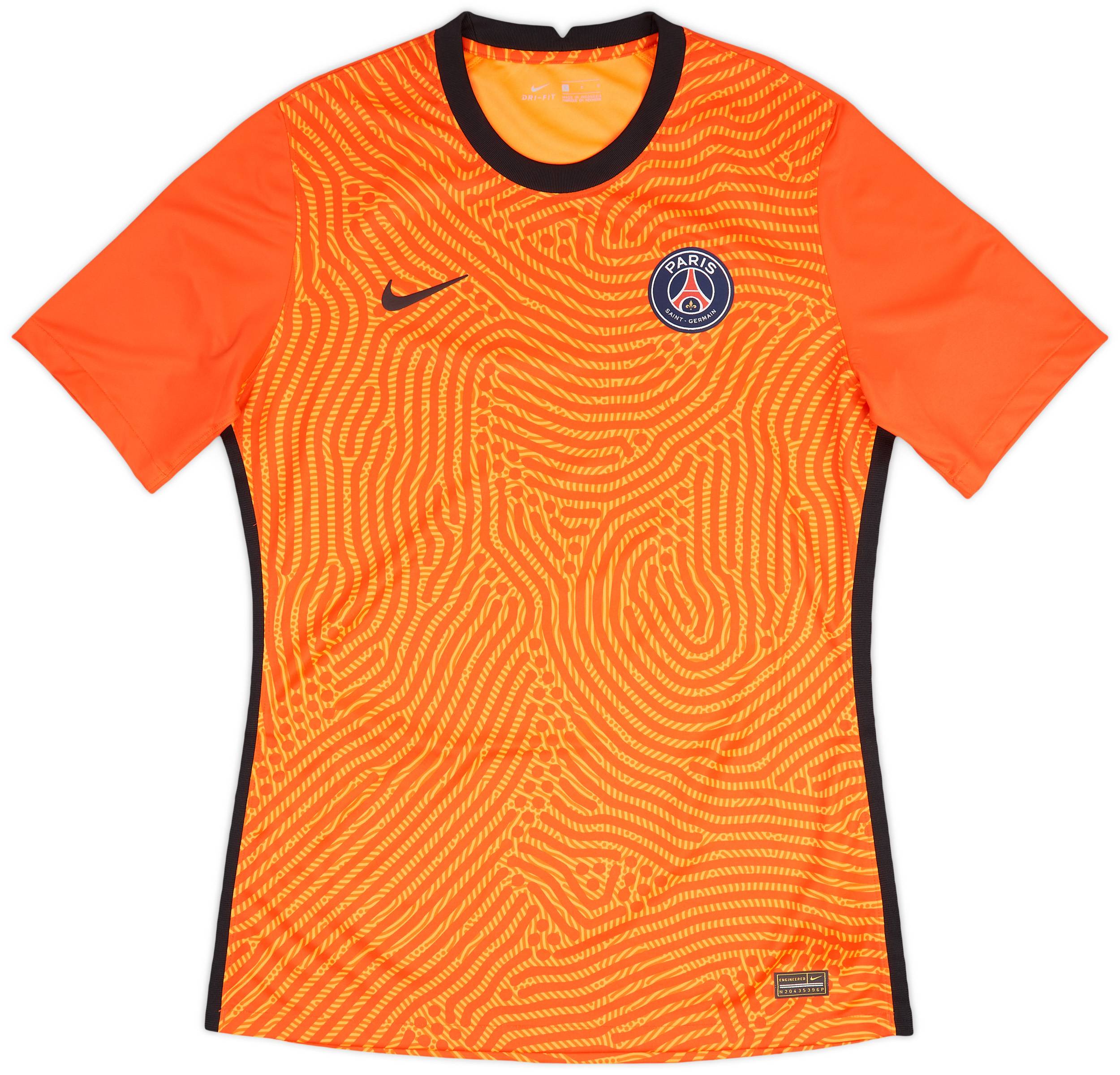 【お気にいる】 2020-21 Paris Saint-Germain Player Issue GK Home Shirt (XL) Tシャツ/カットソー(半袖/袖なし)