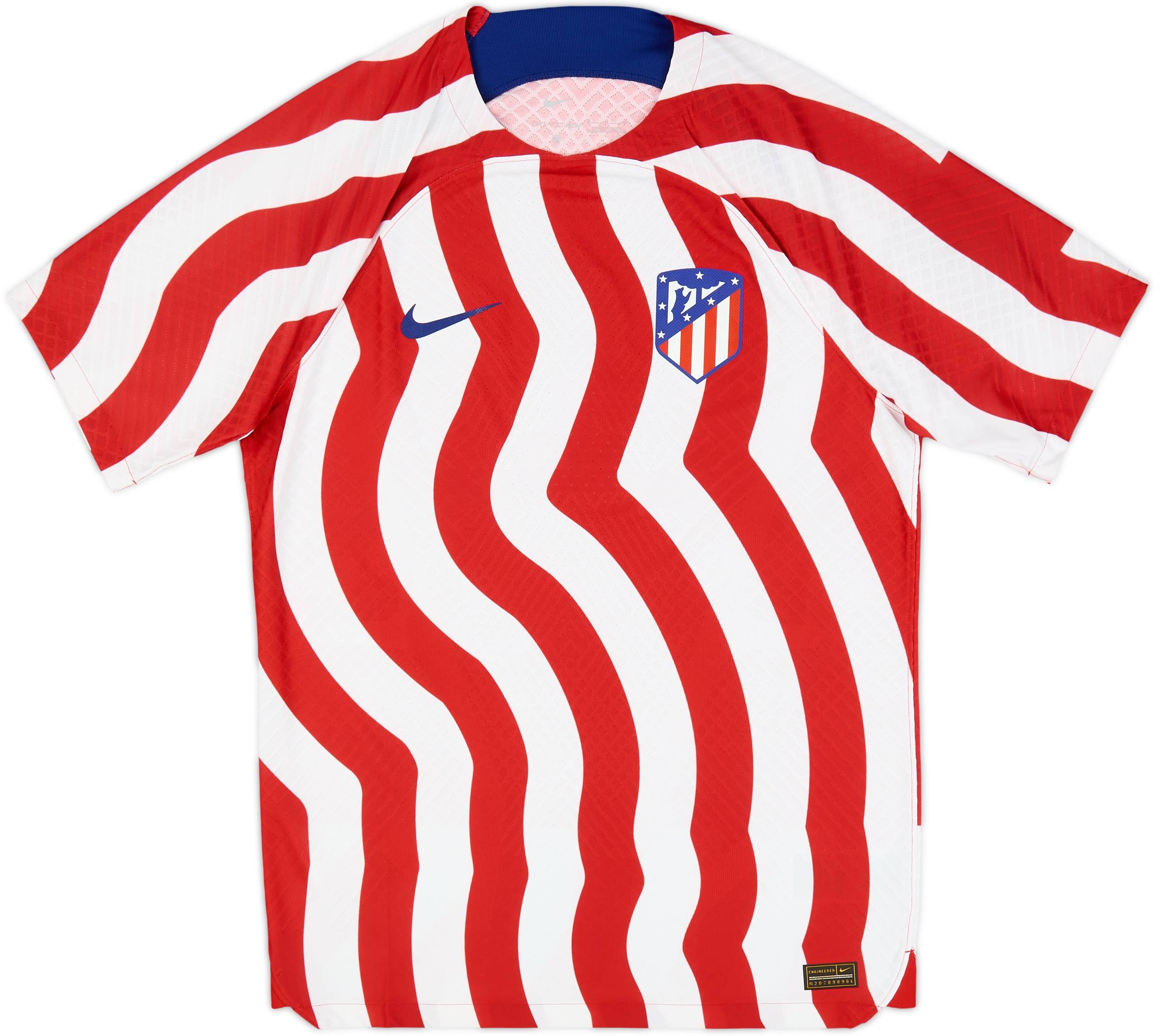 2022-23 Atletico Madrid Authentic Home Shirt (XL)