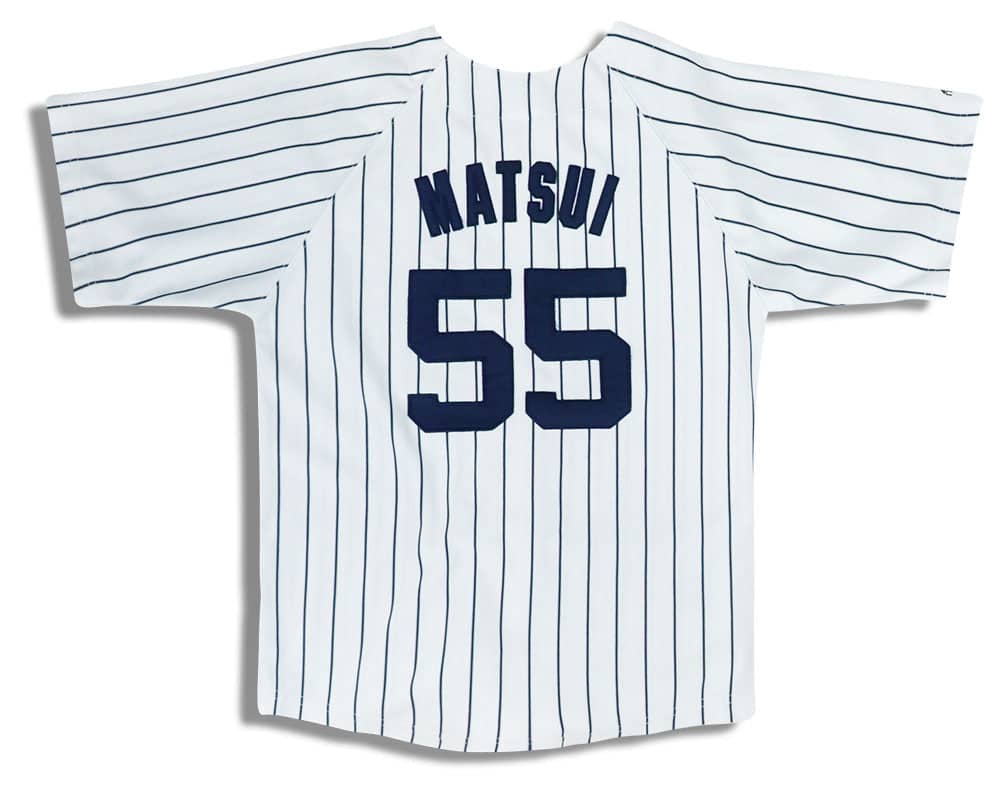 デッドストック Majestic NY Yankees 55 松井 Jersey 2005-08 New York Yankees Matsui #55 Majestic Jersey (Home) Y