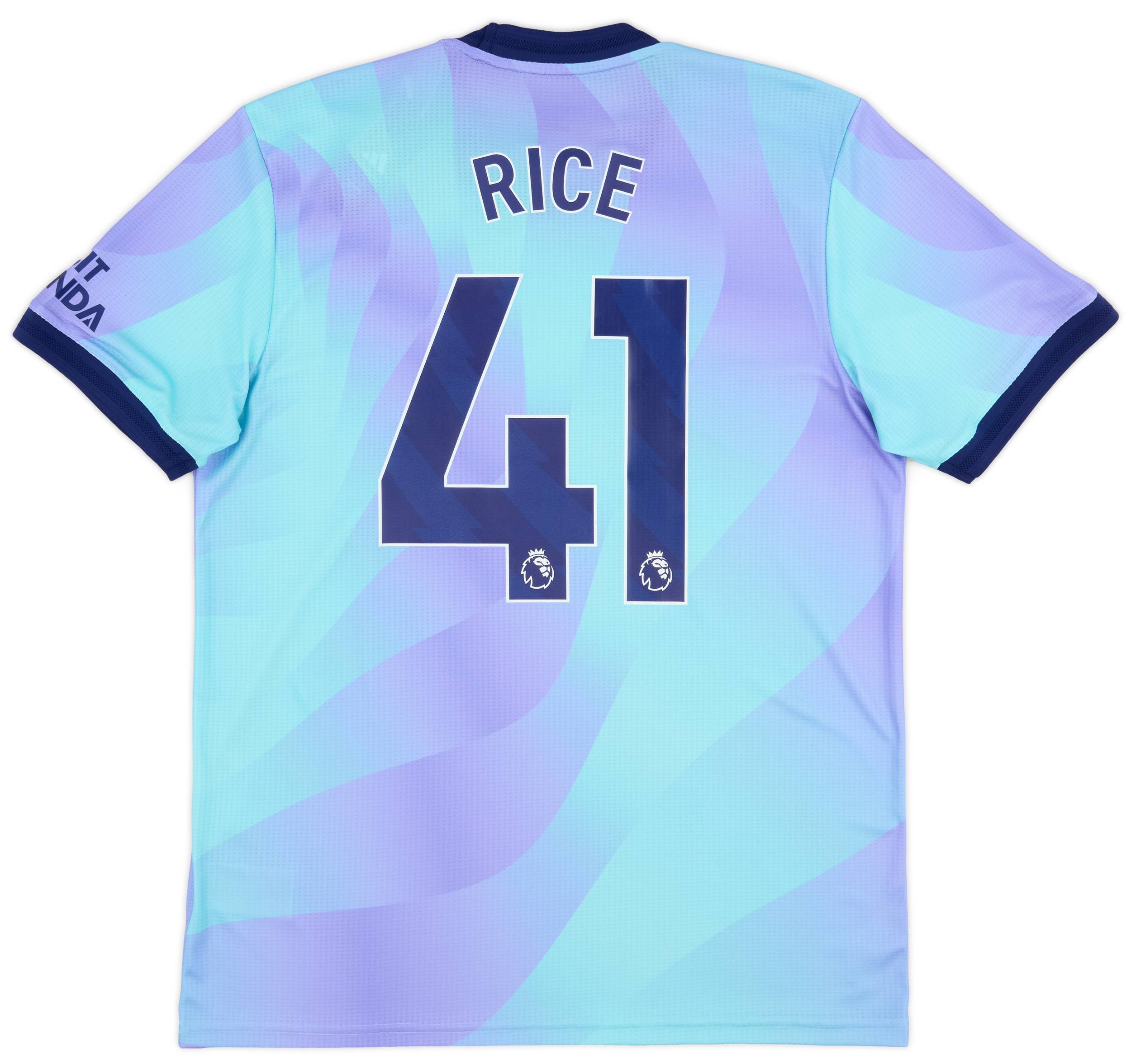 2024-25 Arsenal Authentic Third Shirt Rice #41
