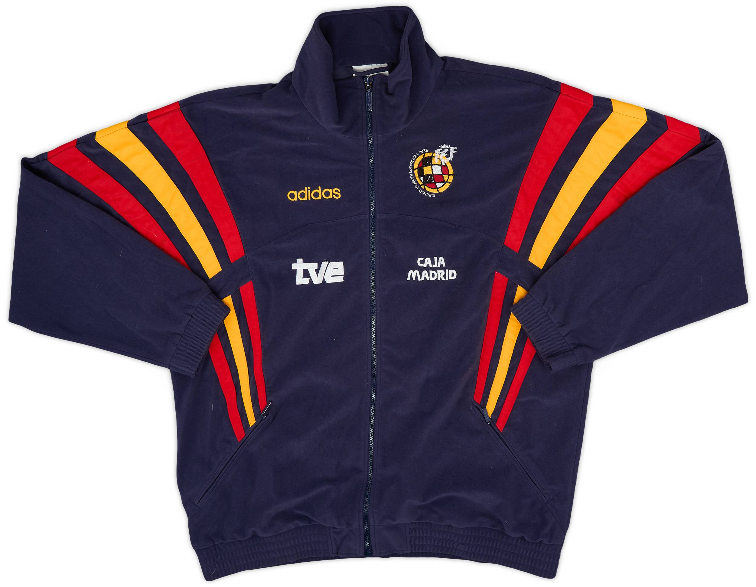 1996-98 Spain adidas Player Issue Track Jacket - 9/10 - (XL)