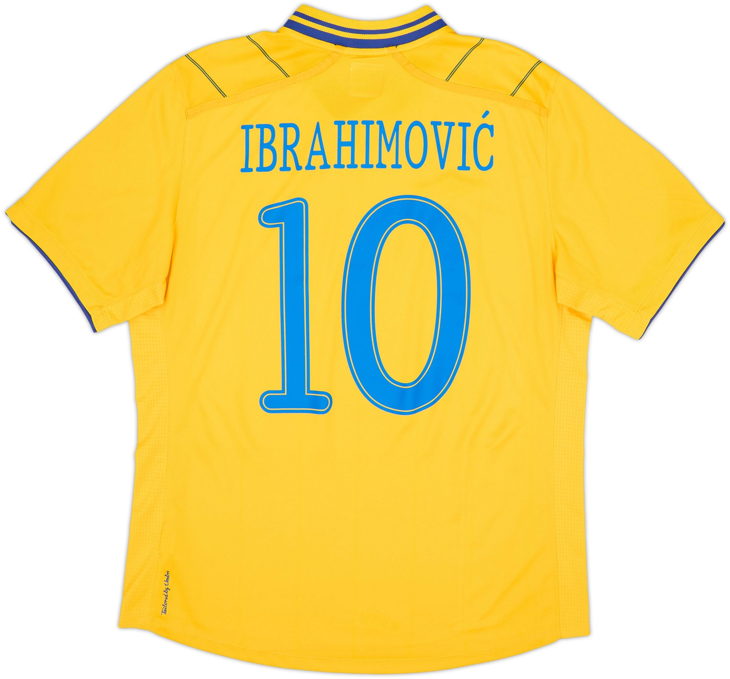 2012-13 Sweden Home Shirt Ibrahimovic #10