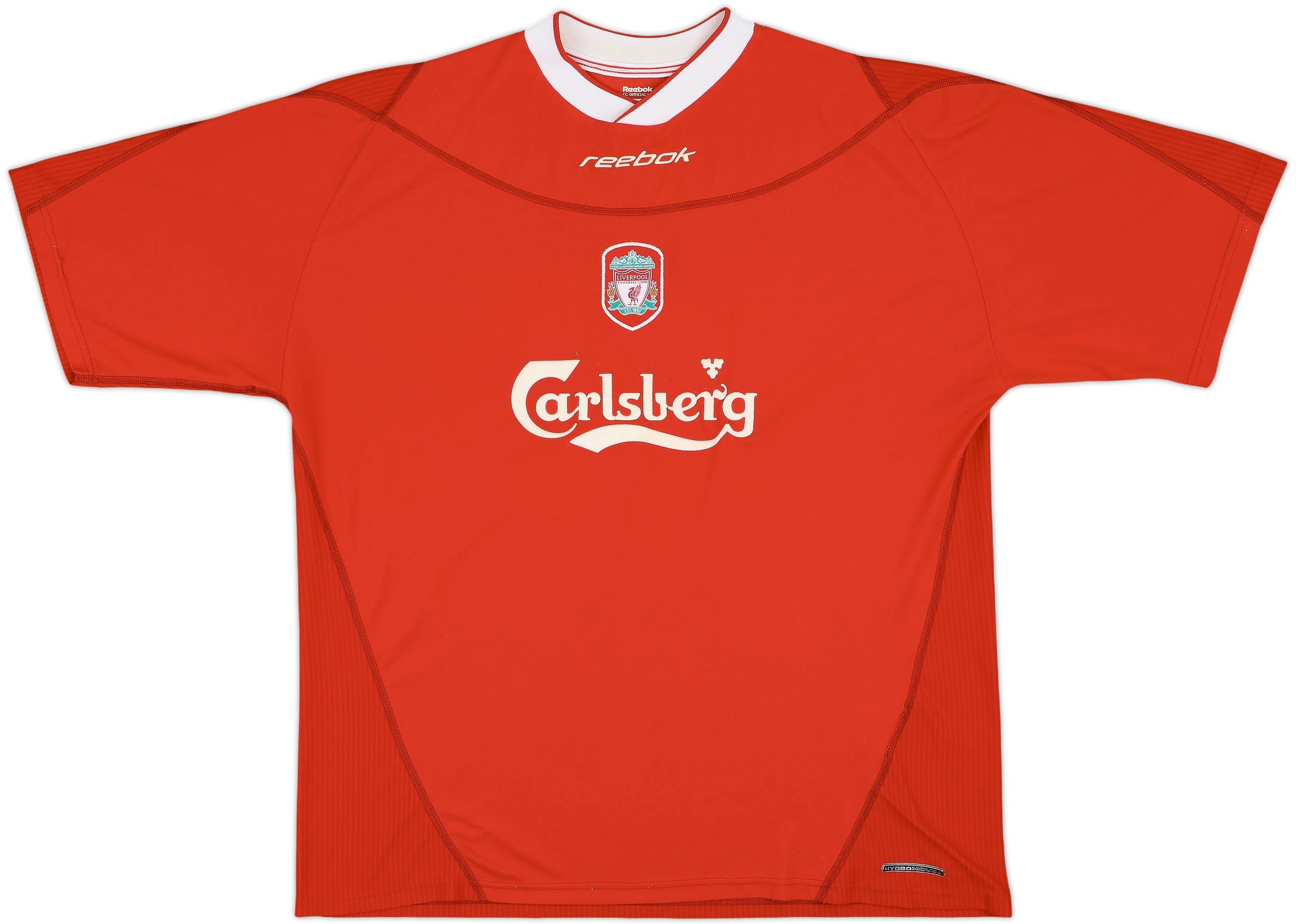 Liverpool Gerrard 2000/01 Official Reebok UEFA Cup Home