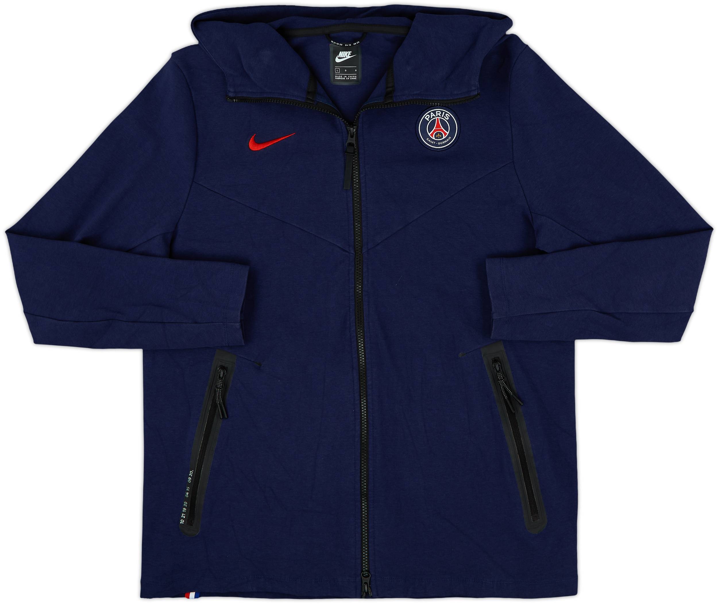 2020-21 Paris Saint-Germain Nike Track Jacket - 8/10 - (L/XL)
