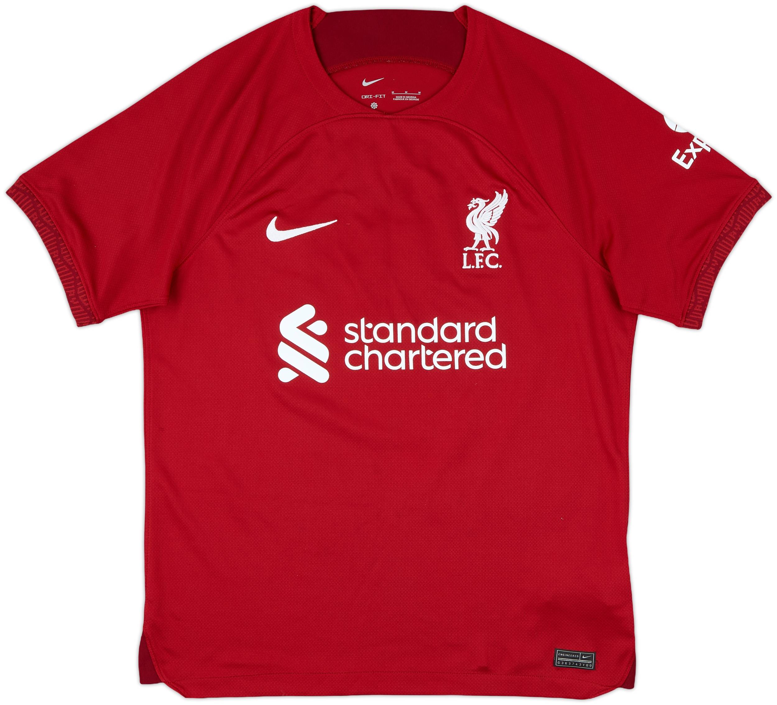 2022-23 Liverpool Home Shirt Milner #7 - 7/10 - (M)