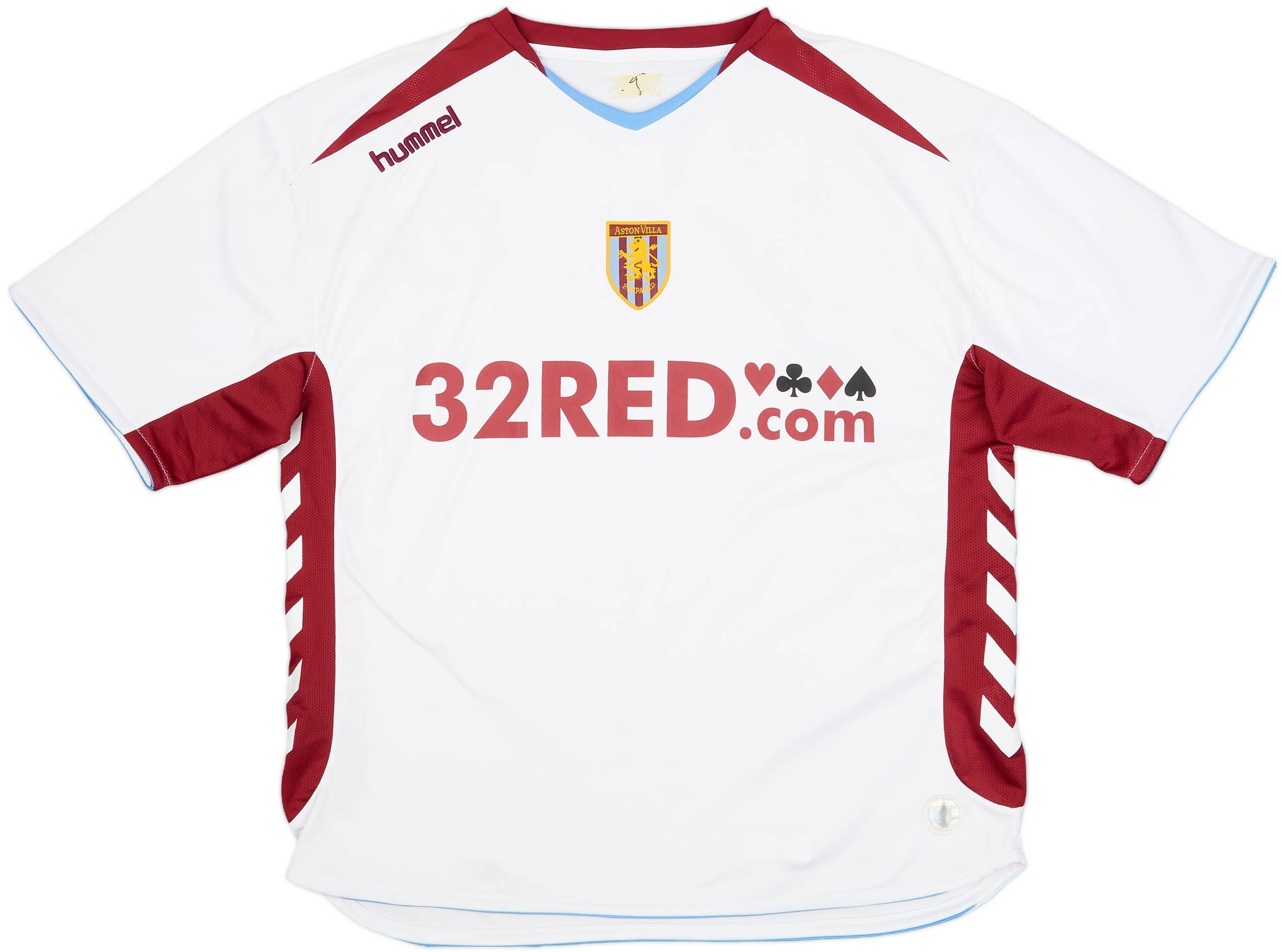 2006-07 Aston Villa Away Shirt Baros #10 - 7/10 - (XL)