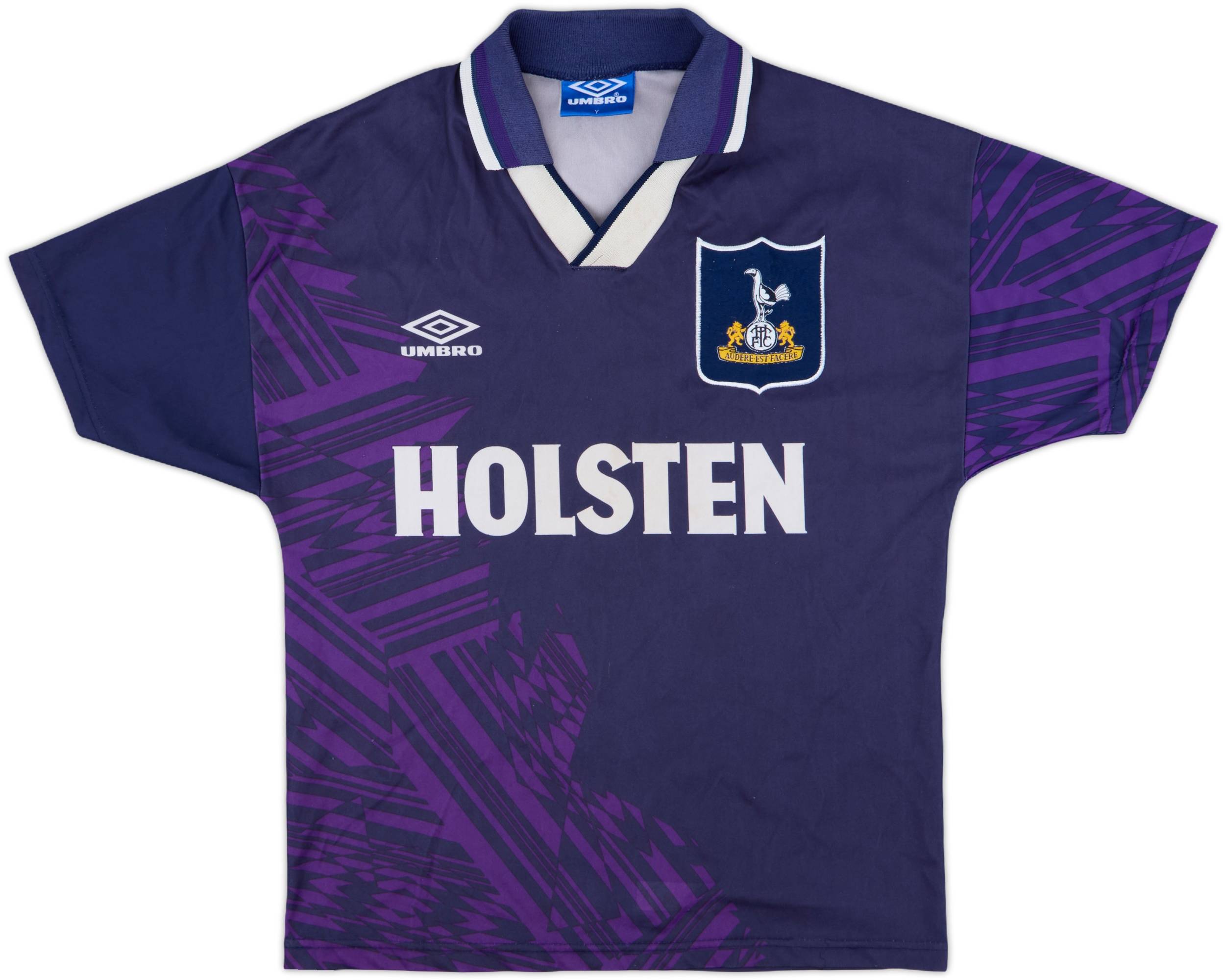 ウェア 94/95 umbro Tottenham away jersey kit 1994-95 Tottenham Away Shirt - 7/10 - (Y)