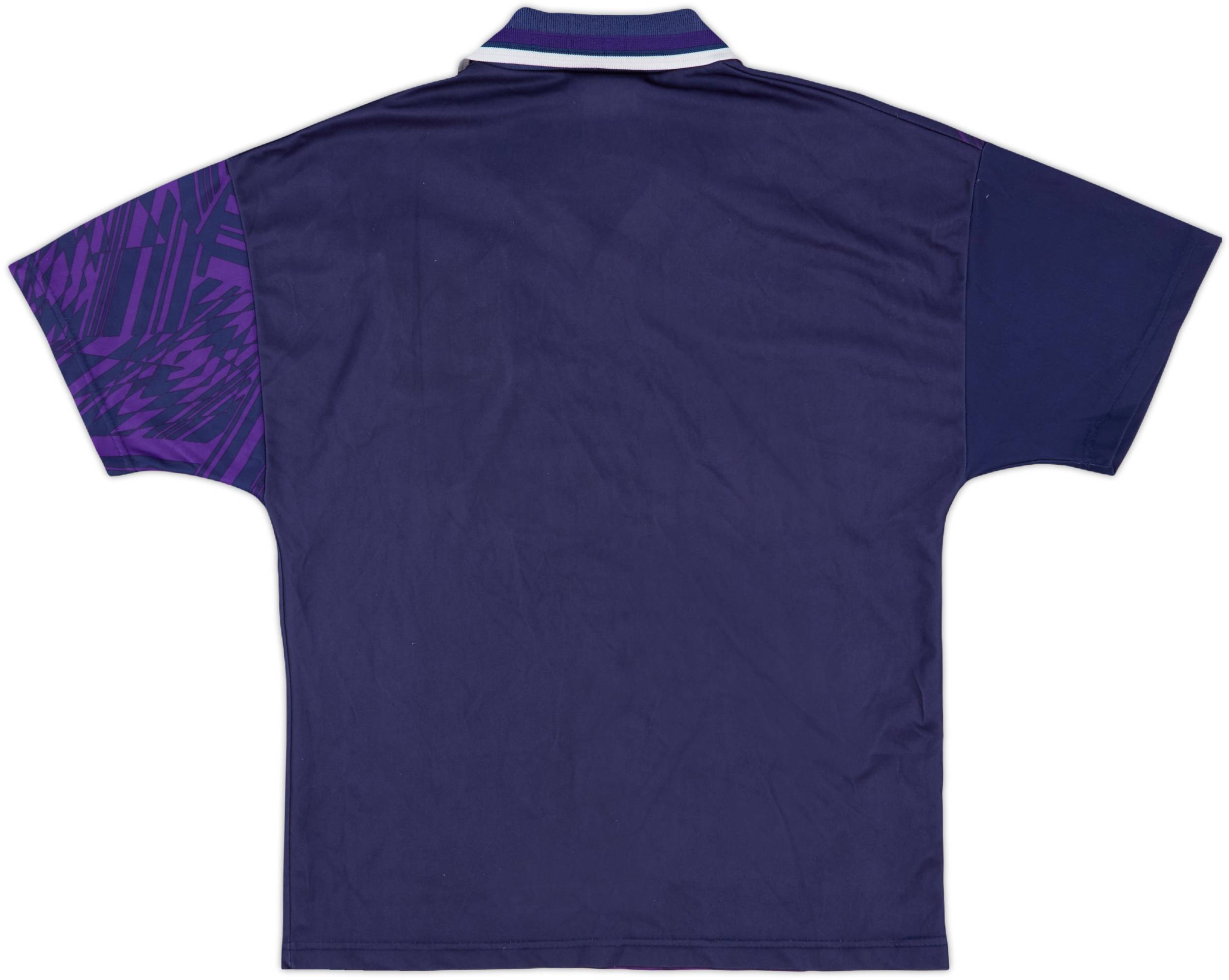 ウェア 94/95 umbro Tottenham away jersey kit 1994-95 Tottenham Away Shirt - 7/10 - (Y)