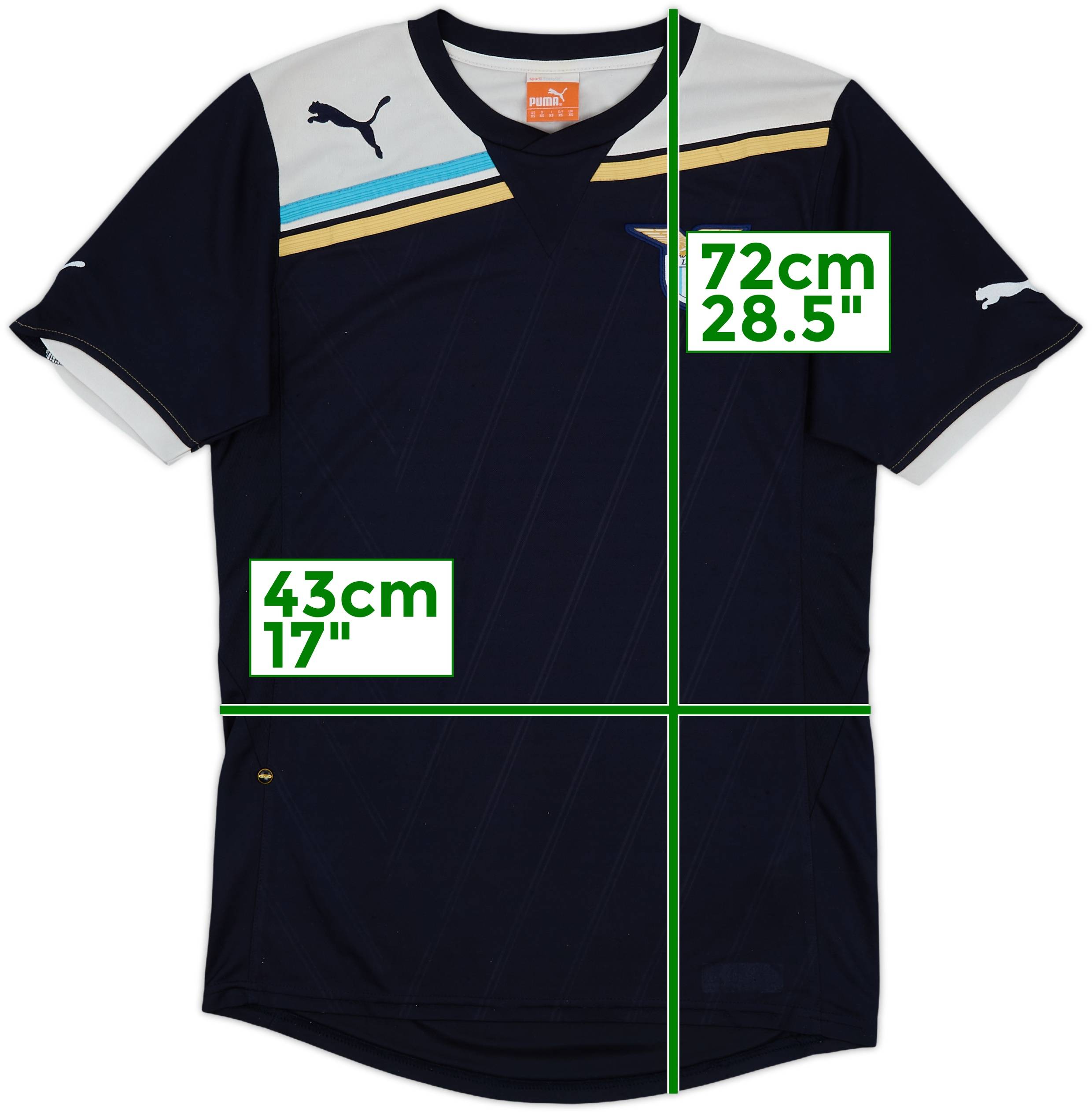 Lazio FC Home Jersey 11/12, BNWT, Size M, 100% Original | eBay