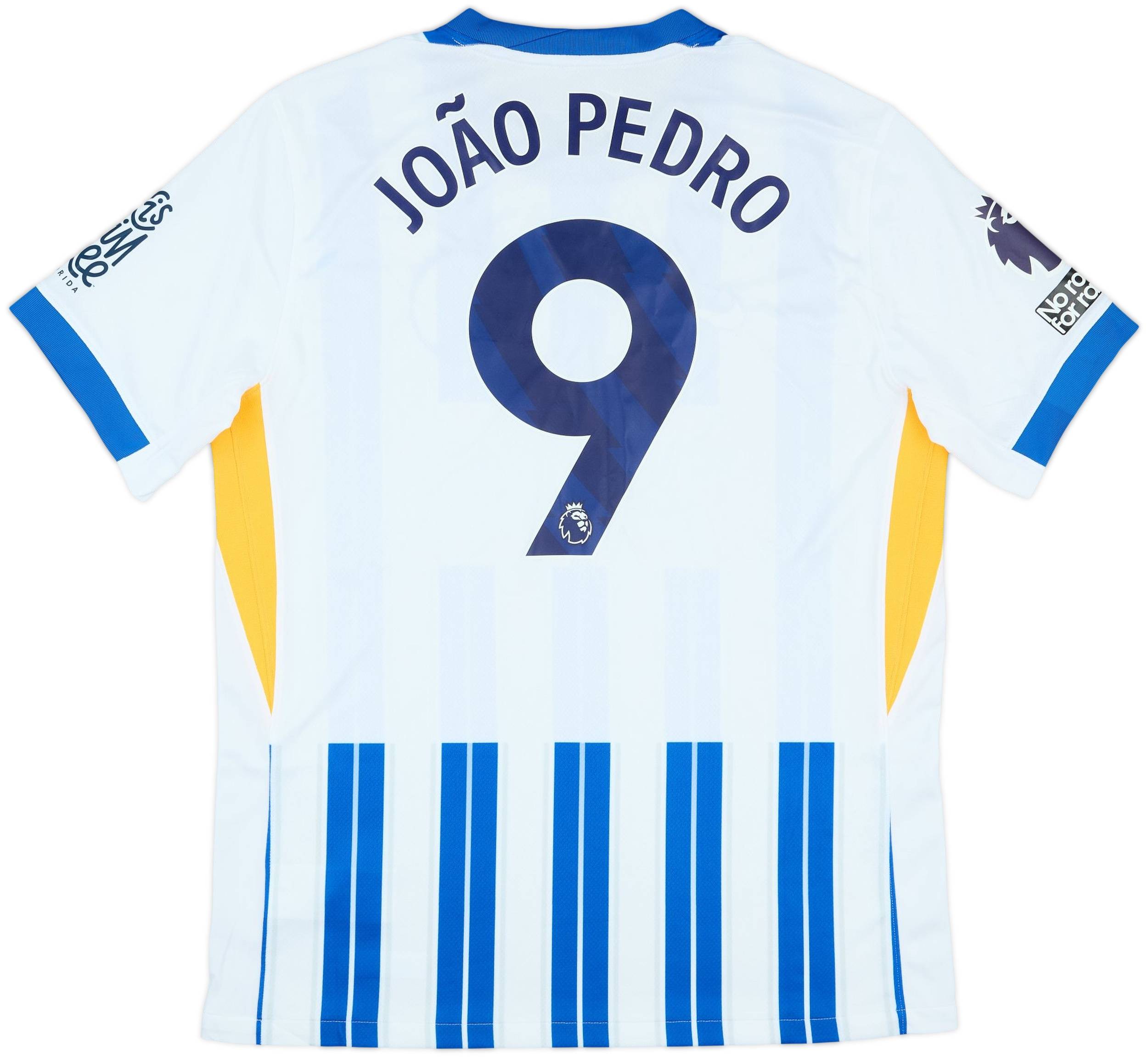 2024-25 Brighton Match Issue Home Shirt Joao Pedro #9