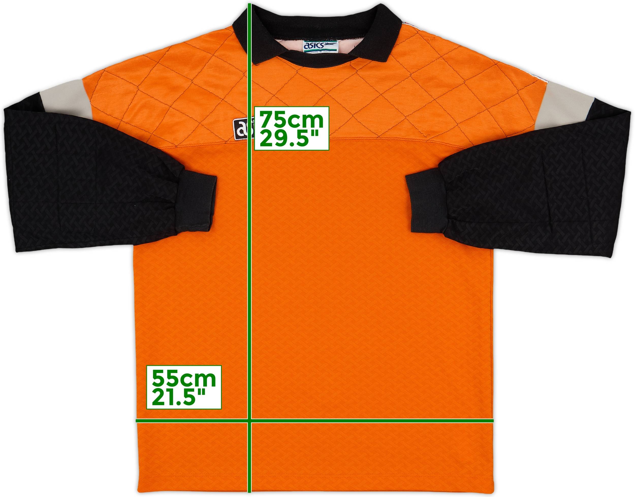 超美品 1990s Asics GK Template Shirt - 8/10 - (L) ウェア
