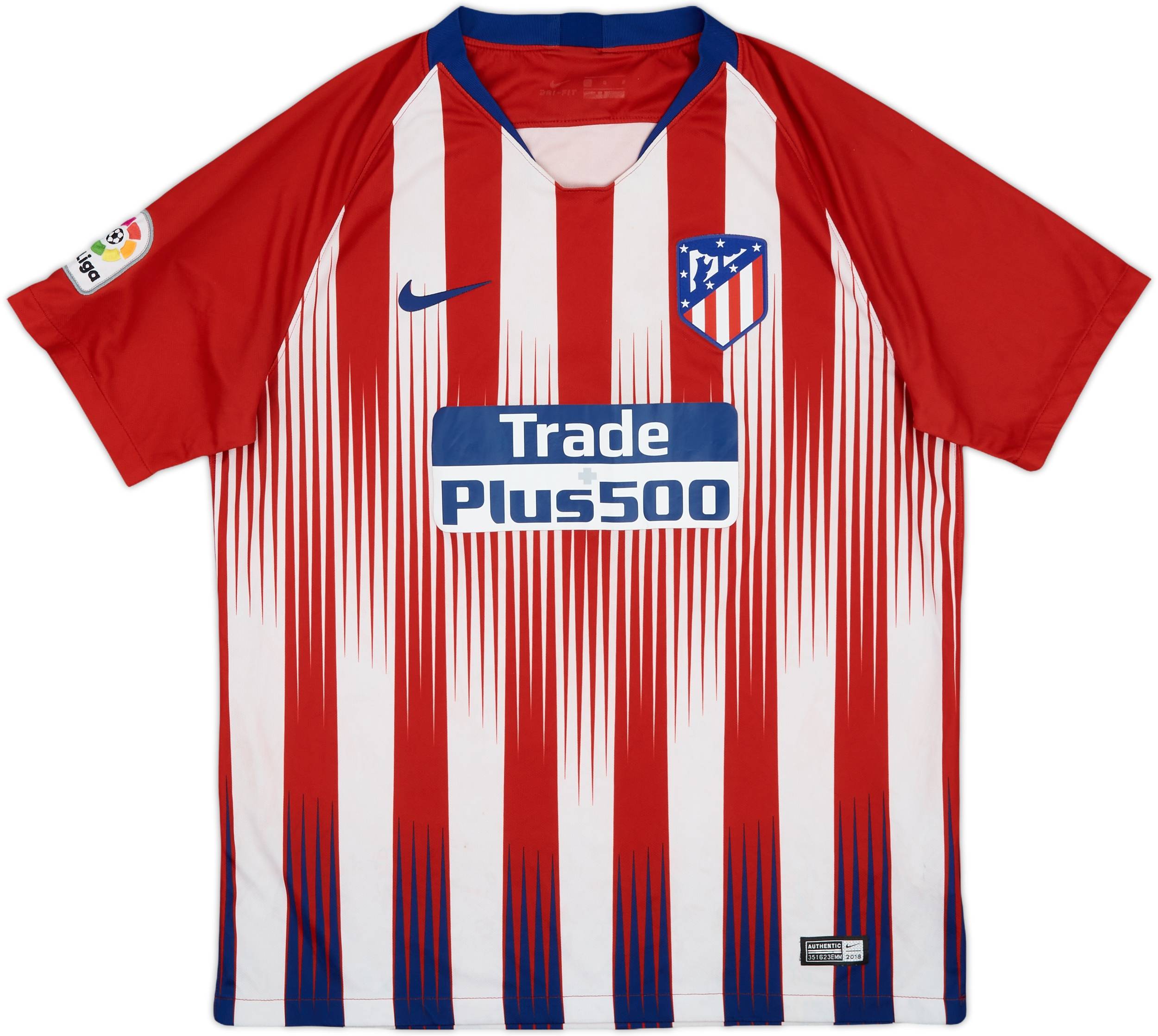 2010-11 Atletico Madrid Nike Training Shirt - 7/10 - (XL)