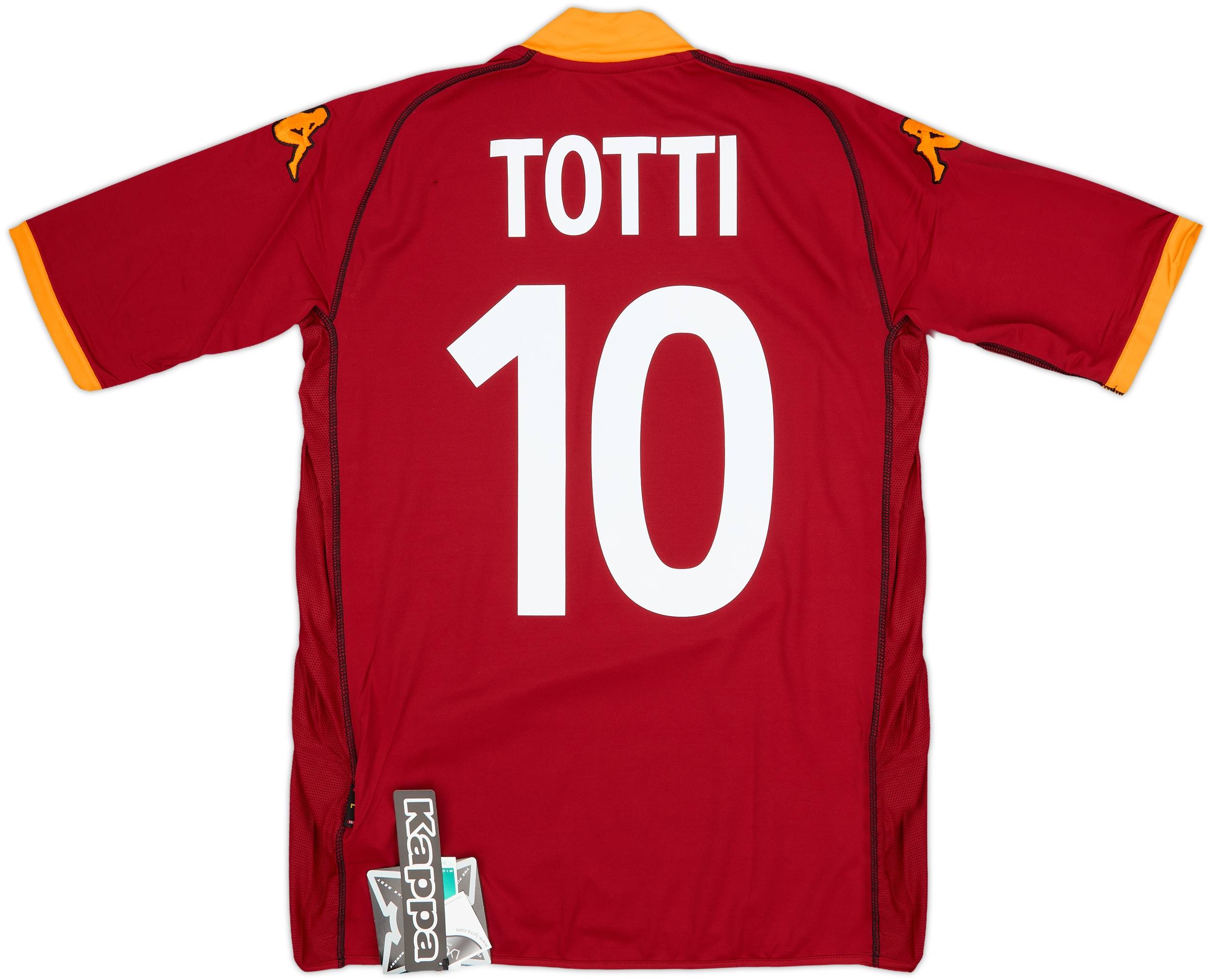 福袋 セール 2002-03 Roma Home Shirt Totti #10 (L) ウェア