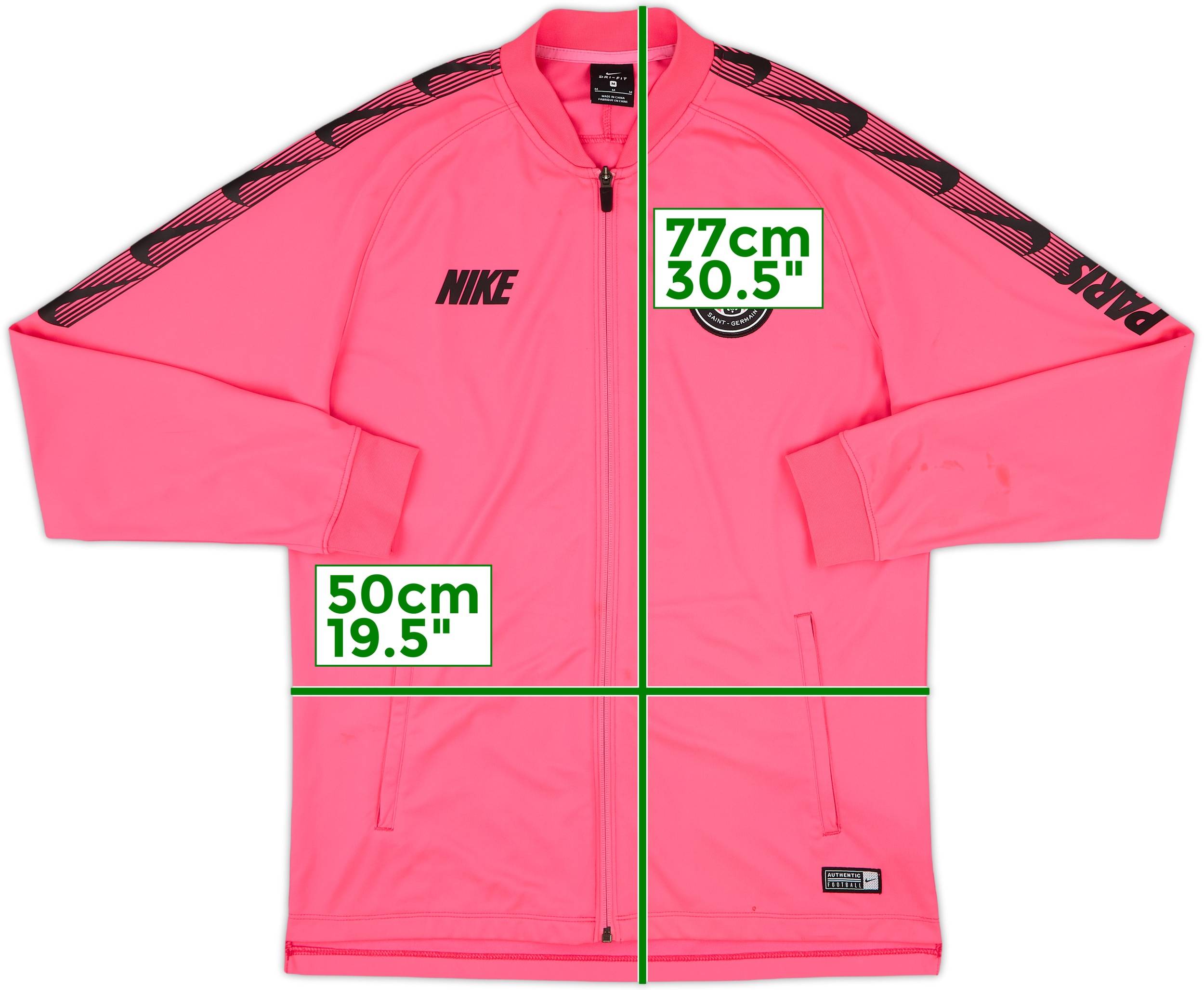 リアル Saint-Germain Paris 2019-20 Nike (M) - 5/10 - Jacket Track ウェア
