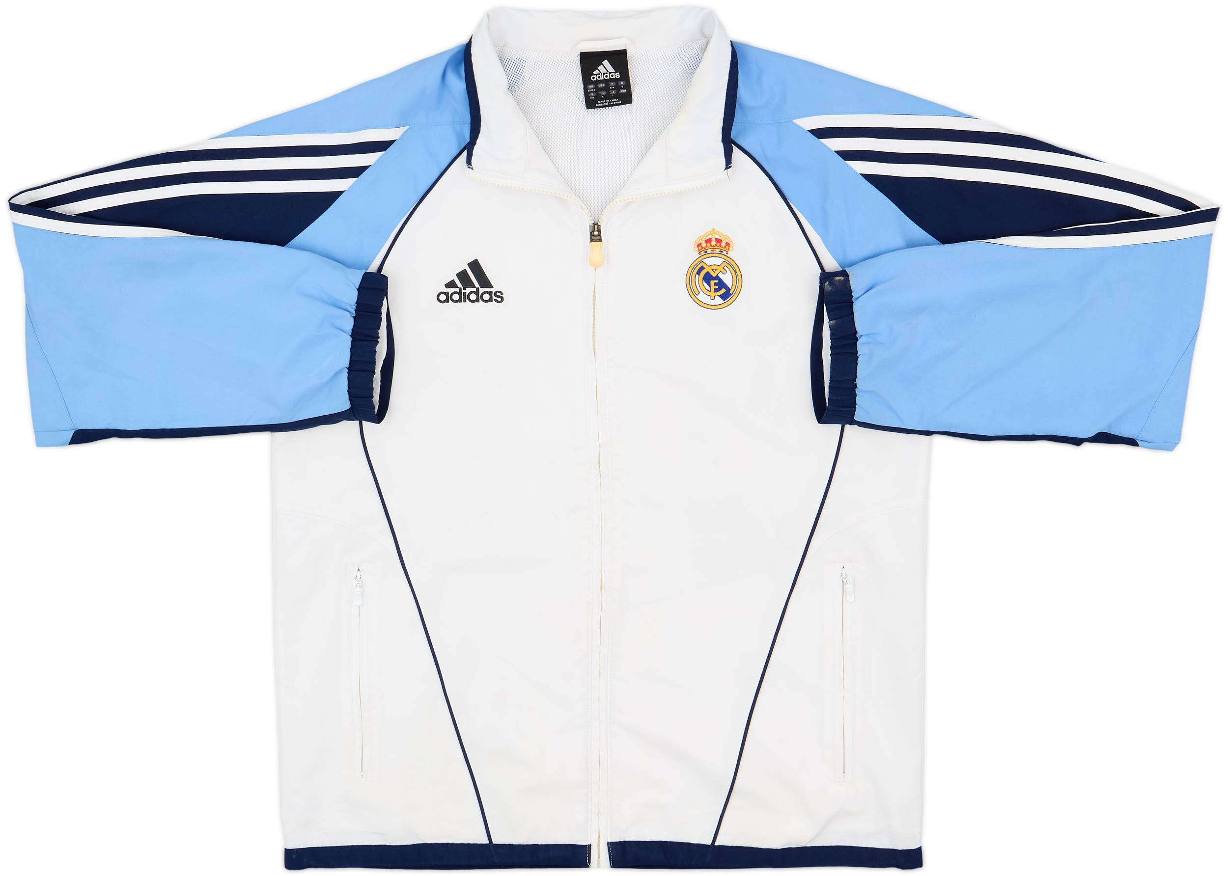 2006-07 Real Madrid adidas Track Jacket - 8/10 - (S)