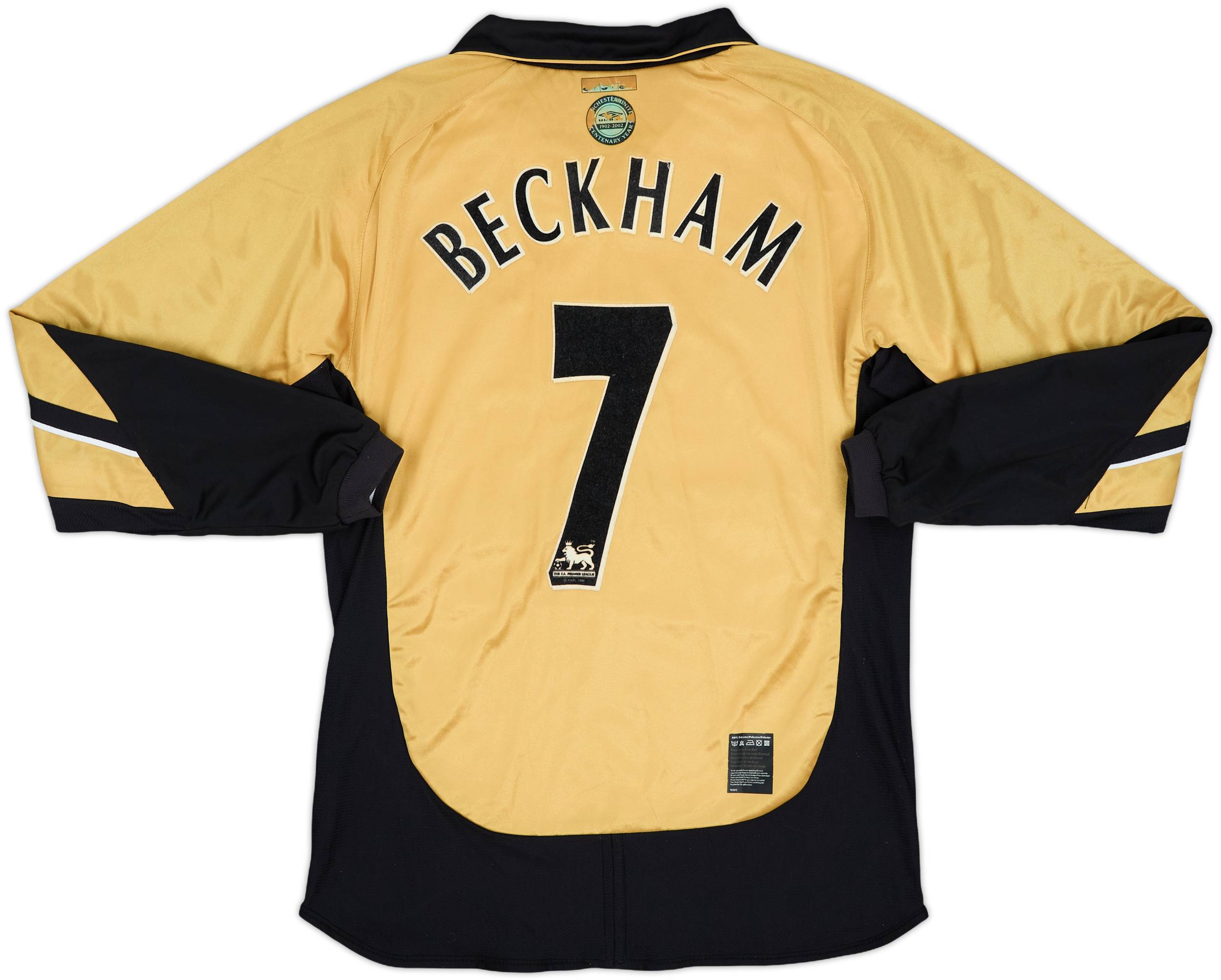 2001-02 Manchester United Centenary Away/Third L/S Shirt