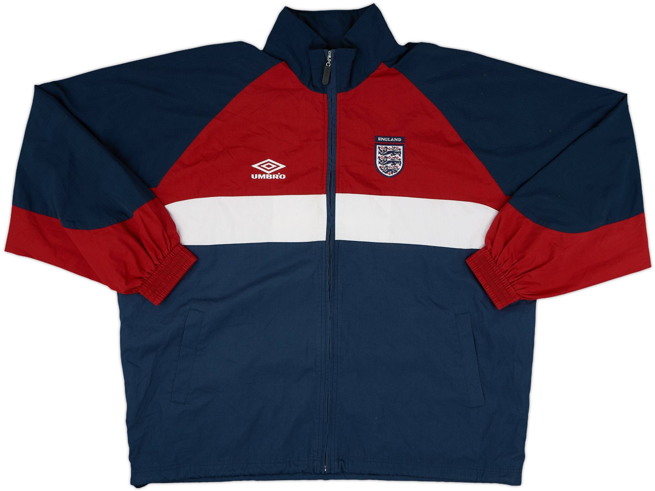 1999-00 England Umbro Track Jacket - 8/10 - (L)