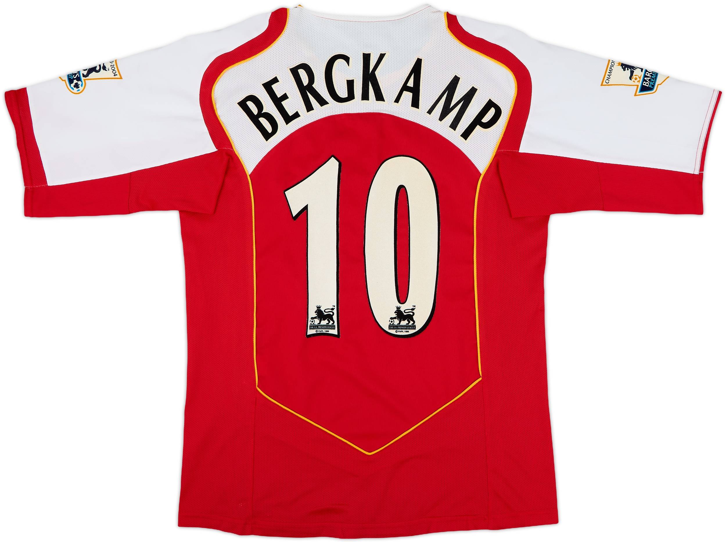 2004-05 Arsenal Home Shirt Bergkamp #10 - 10/10 - (M)