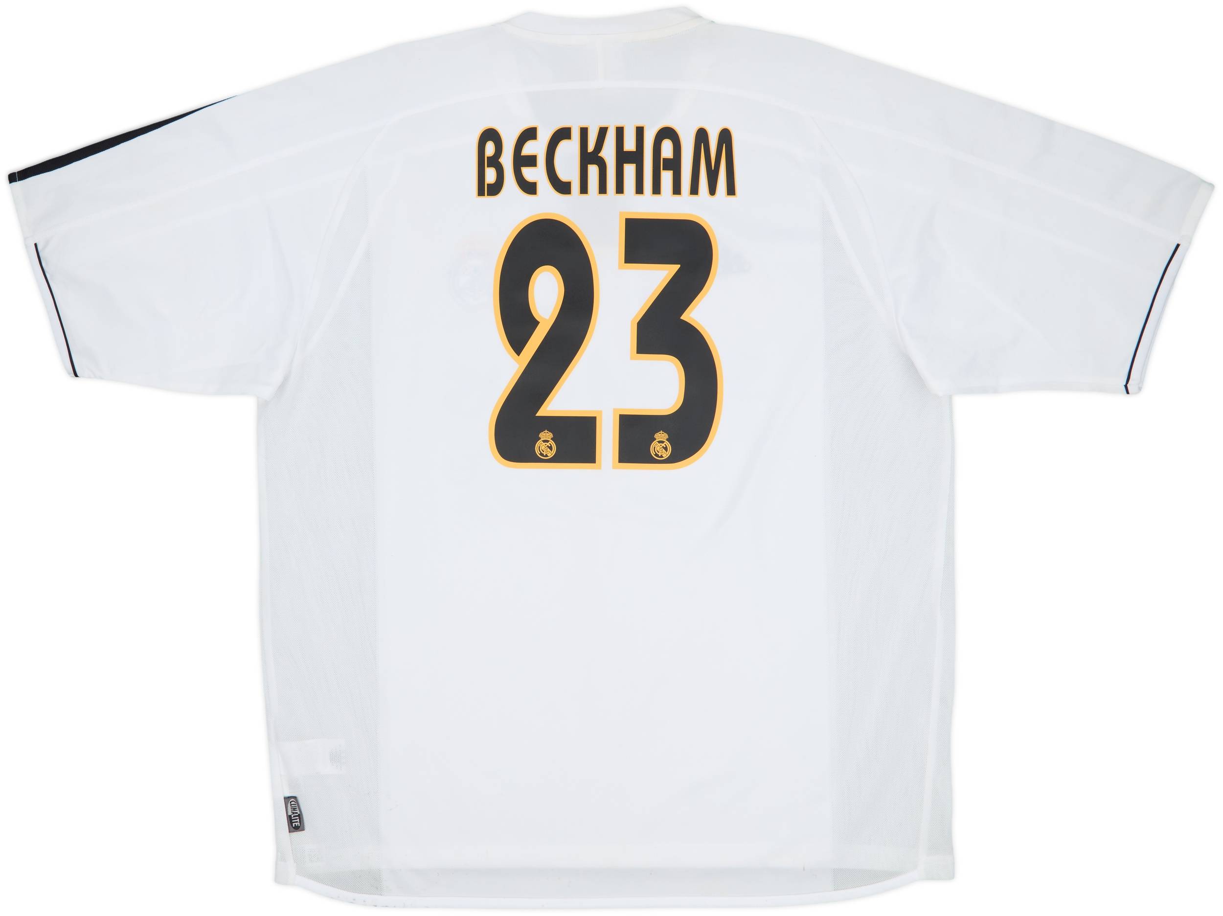 Real Madrid 2003-04 China Tour Beckham #23 Jersey Size XL | eBay