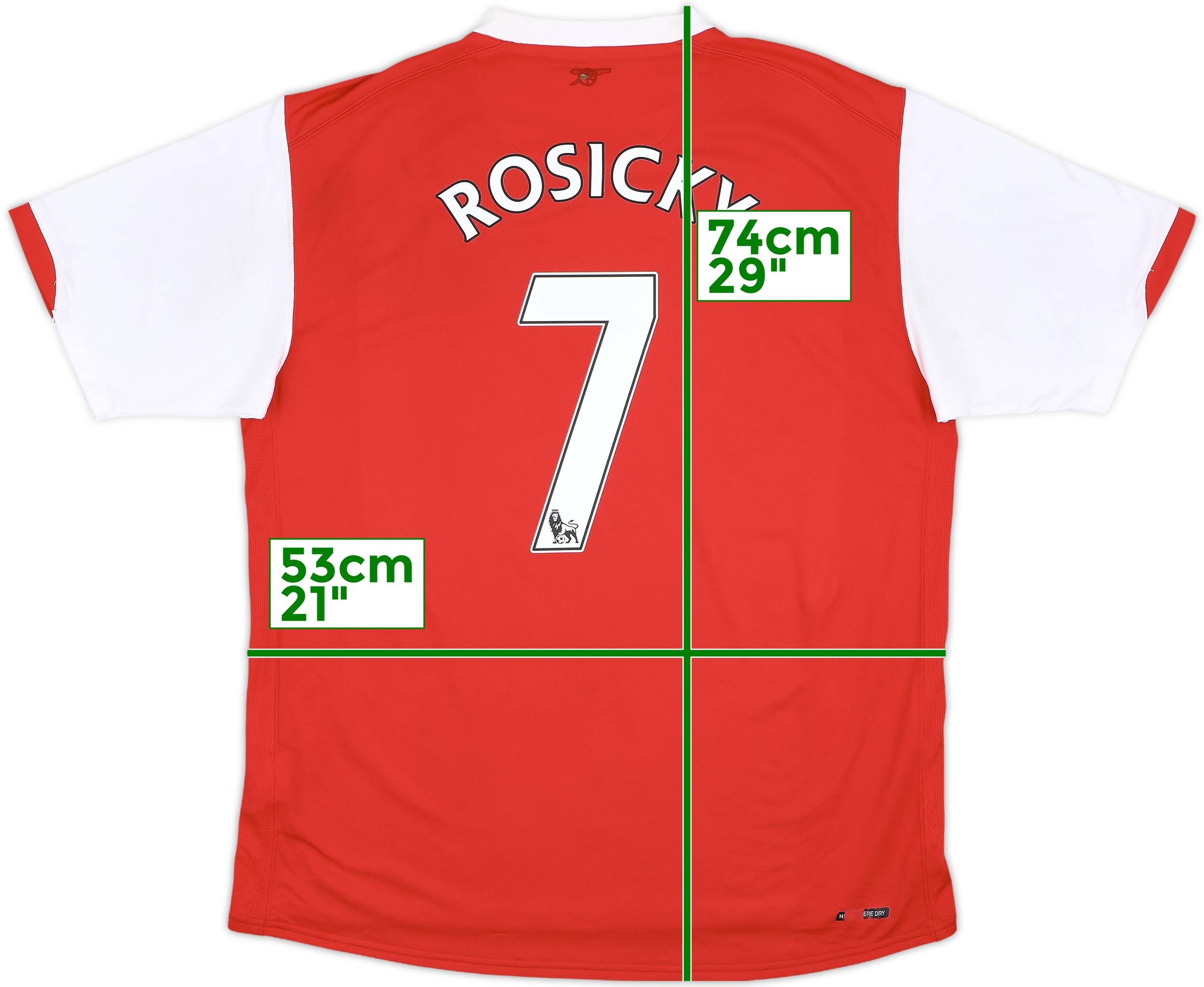 ビンテージ古着！Arsenal チェコ代表 ROSICKY 7 ユニフォーム