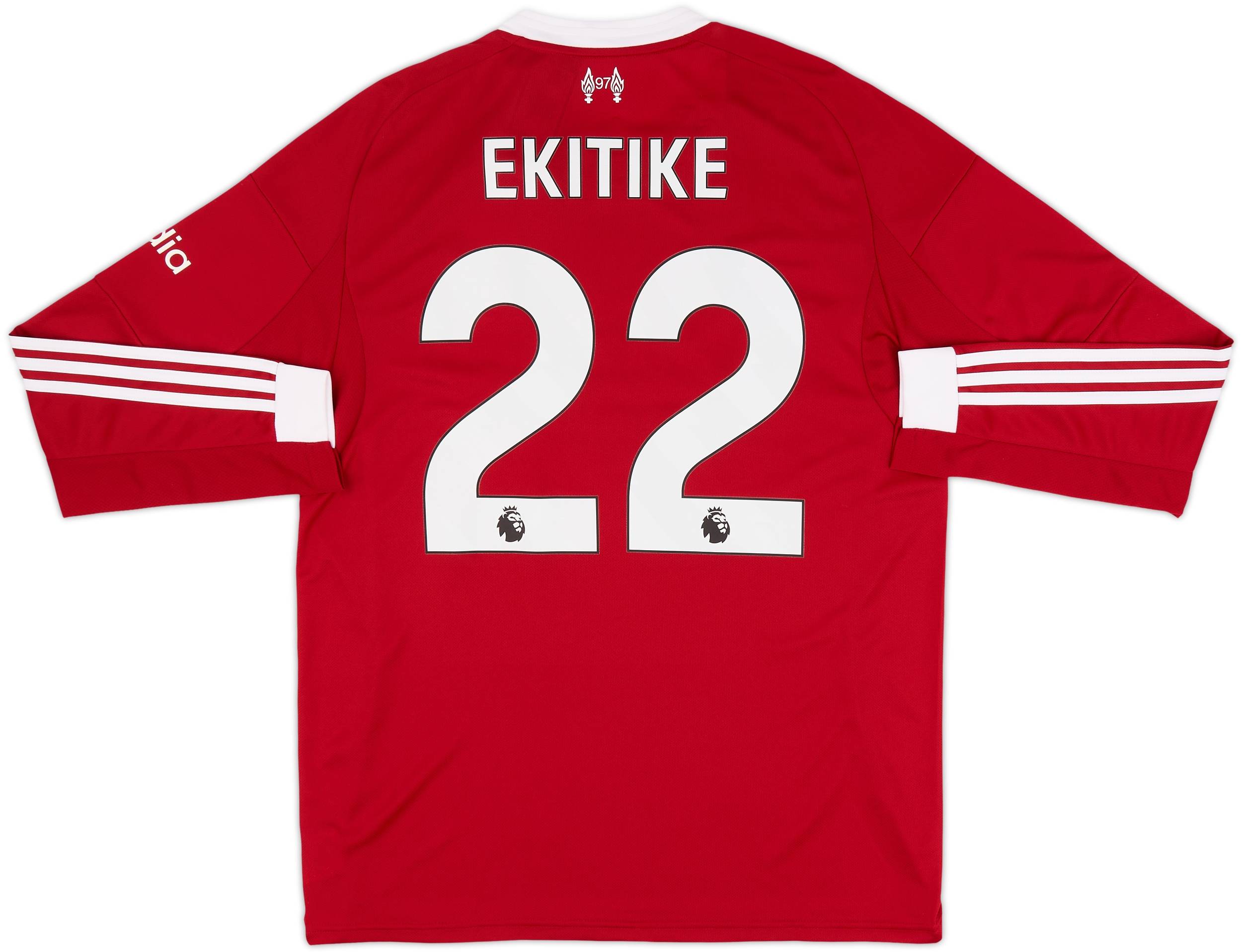 2025-26 Liverpool Home L/S Shirt Ekitike #22