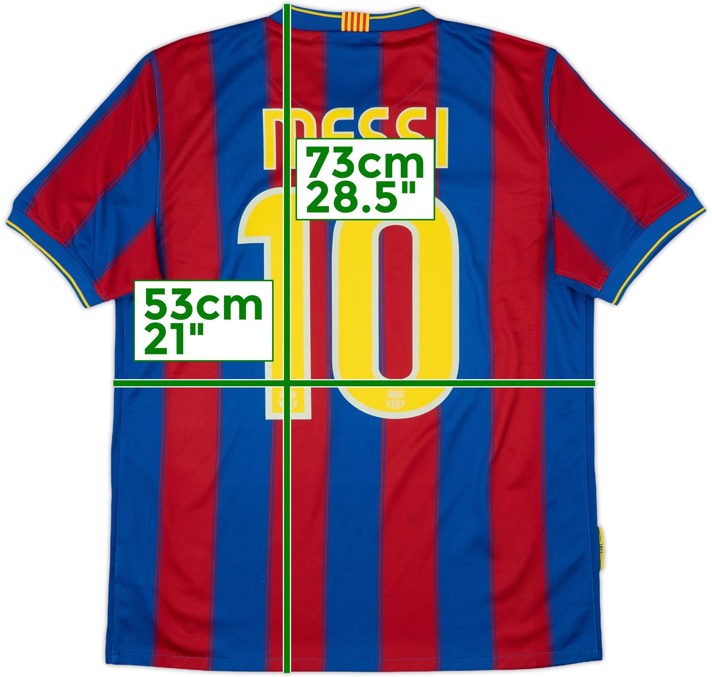 FCバルセロナ メッシ 10番 シャツ 09～10 - メルカリ