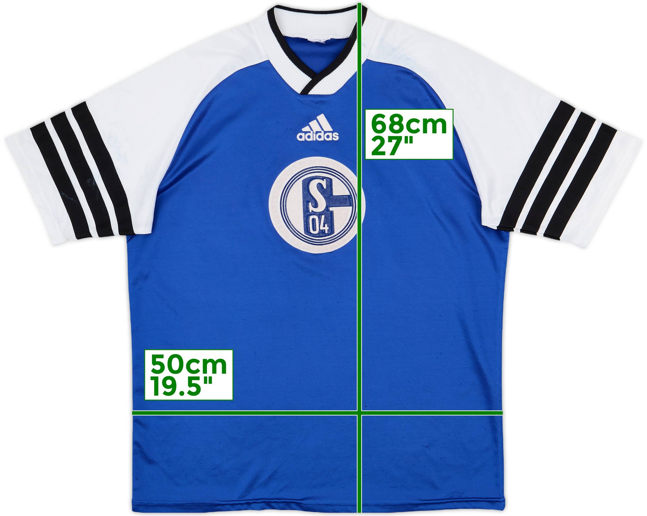 FC Schalke 04 1998 - 2000 Home football Adidas shirt | eBay