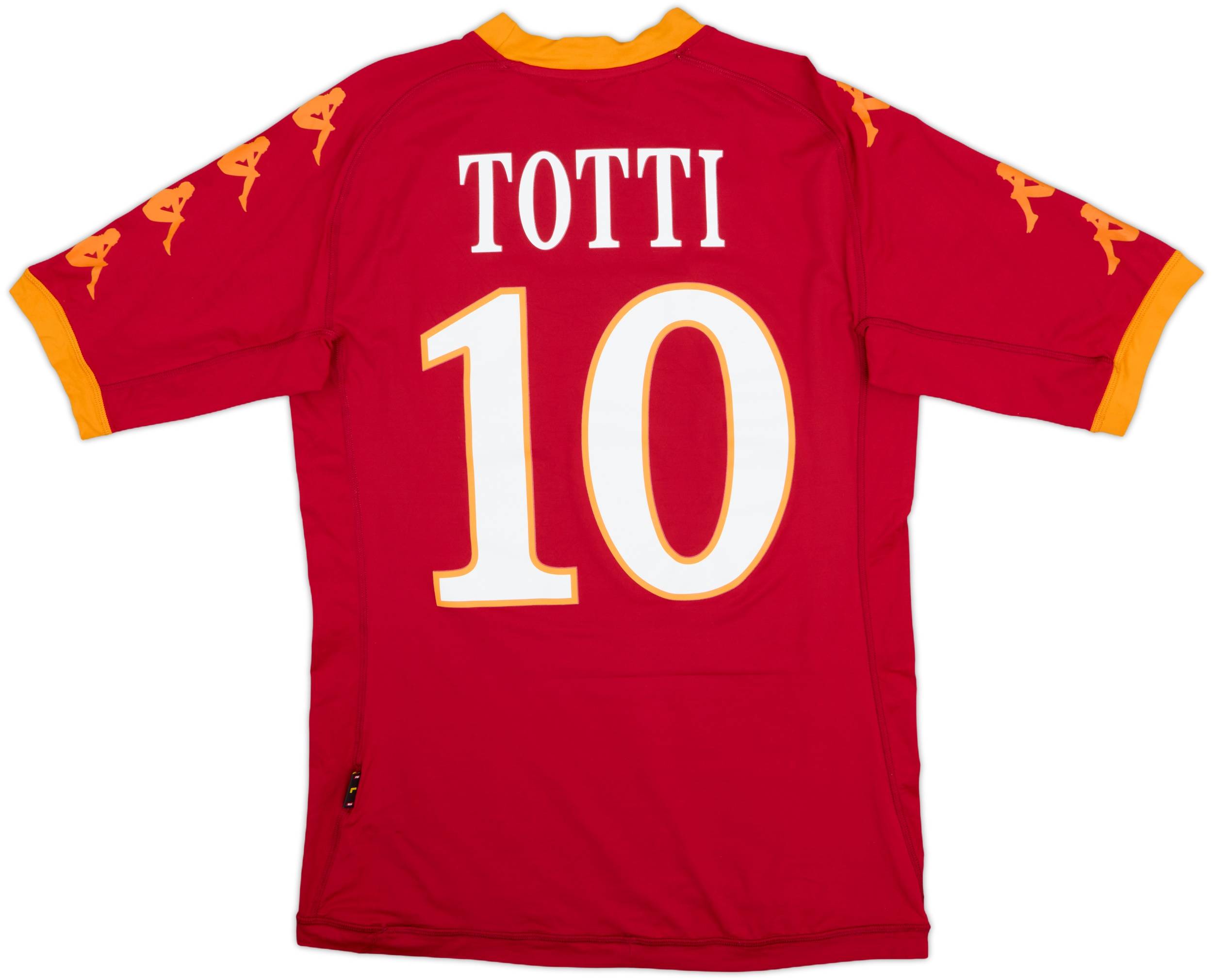 TOTTI 10 トッティ試合実使用シャツ ASローマ
