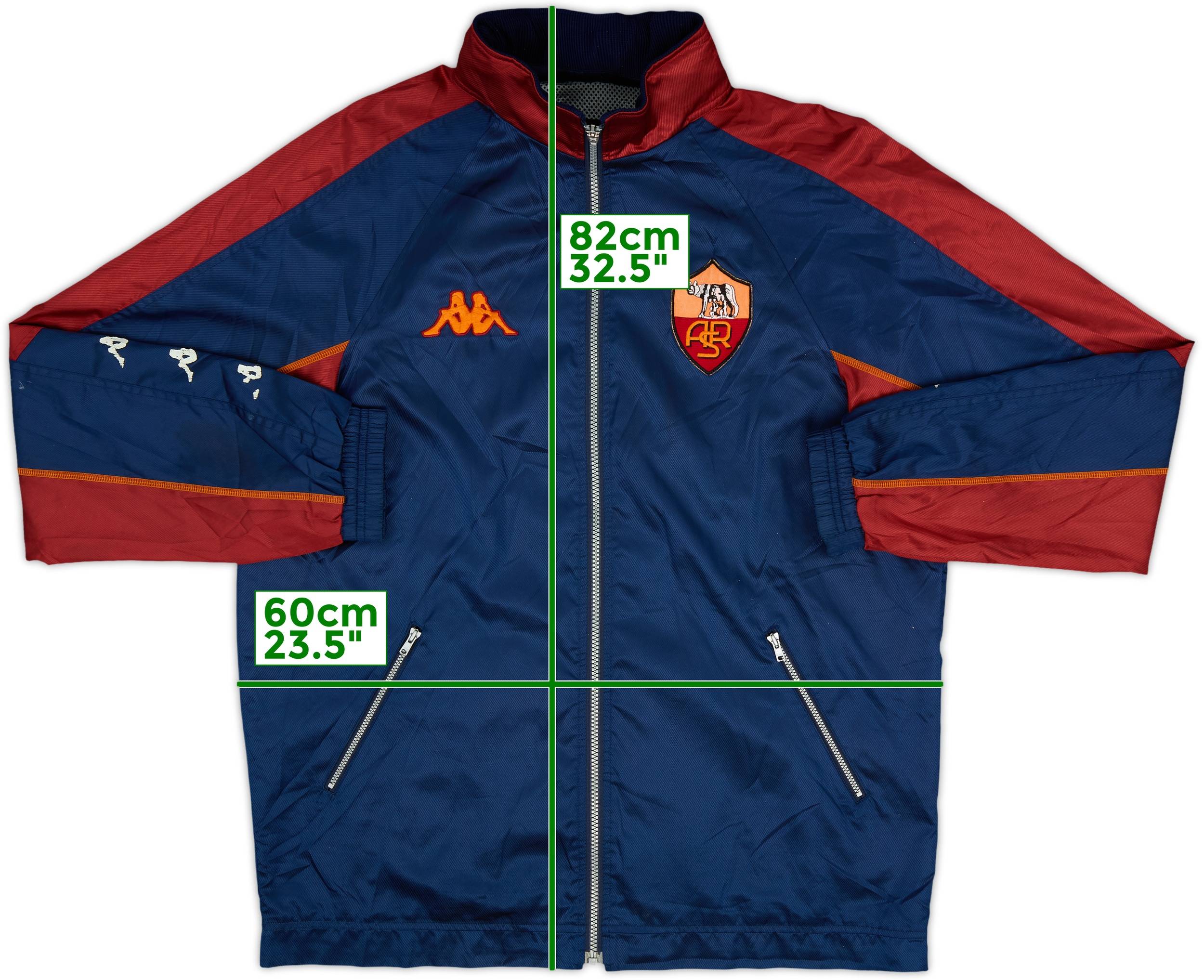 2002-03 Roma Kappa Track Jacket - 8/10 - (L)