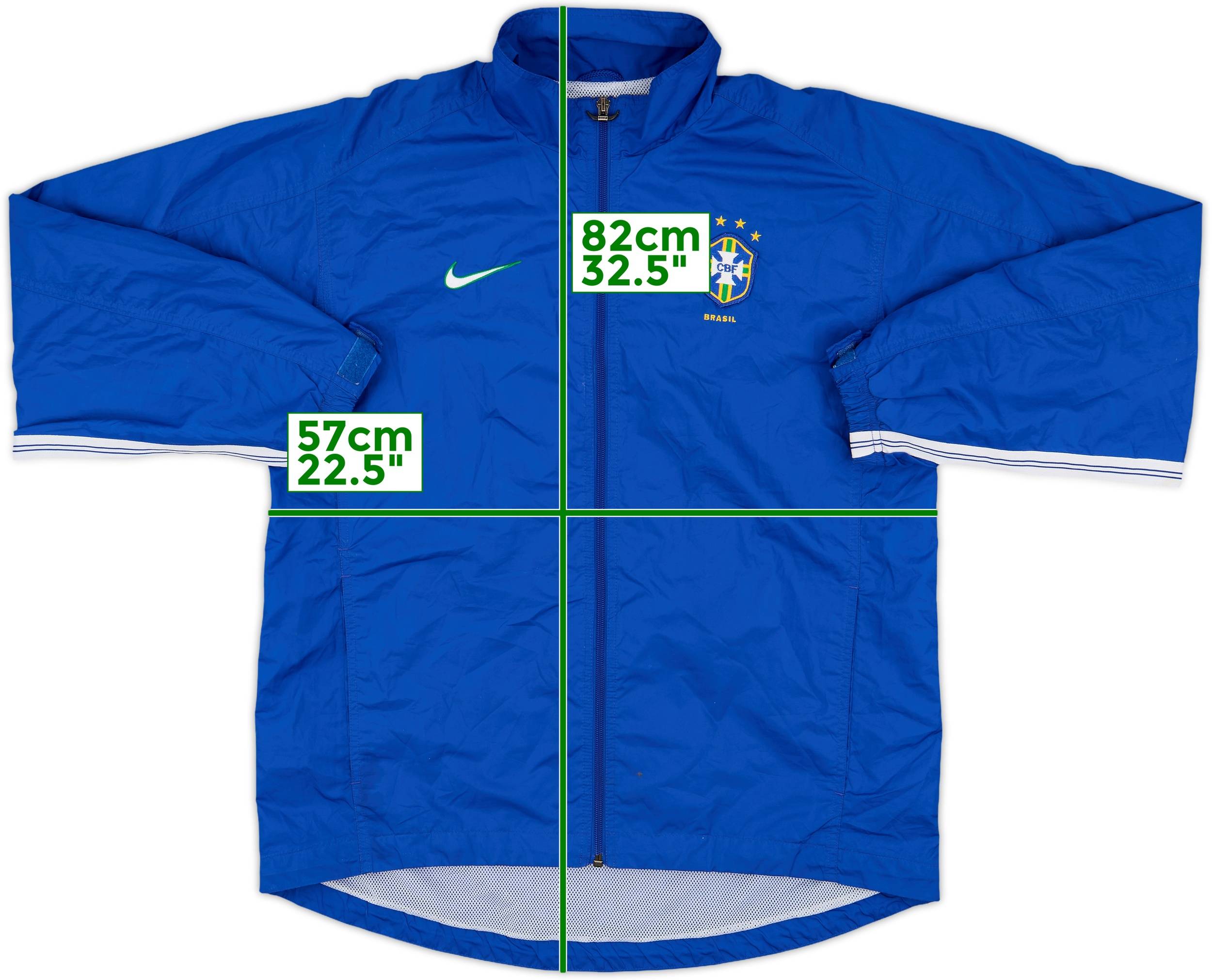 1998-00 Brazil Nike Track Jacket - 8/10 - (M)