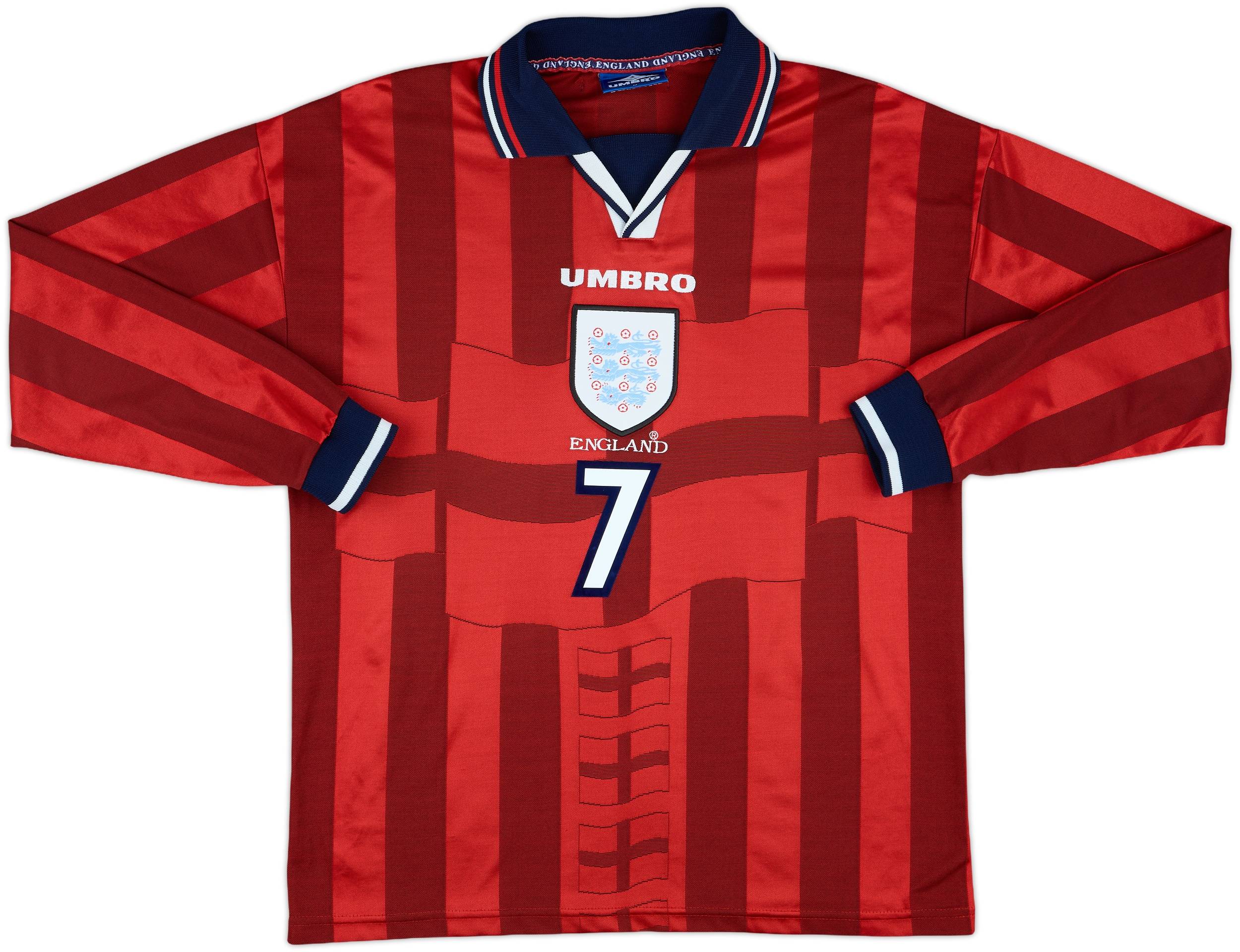 Beckham England Shirt 2005-07 England Home Shirt Beckham #7
