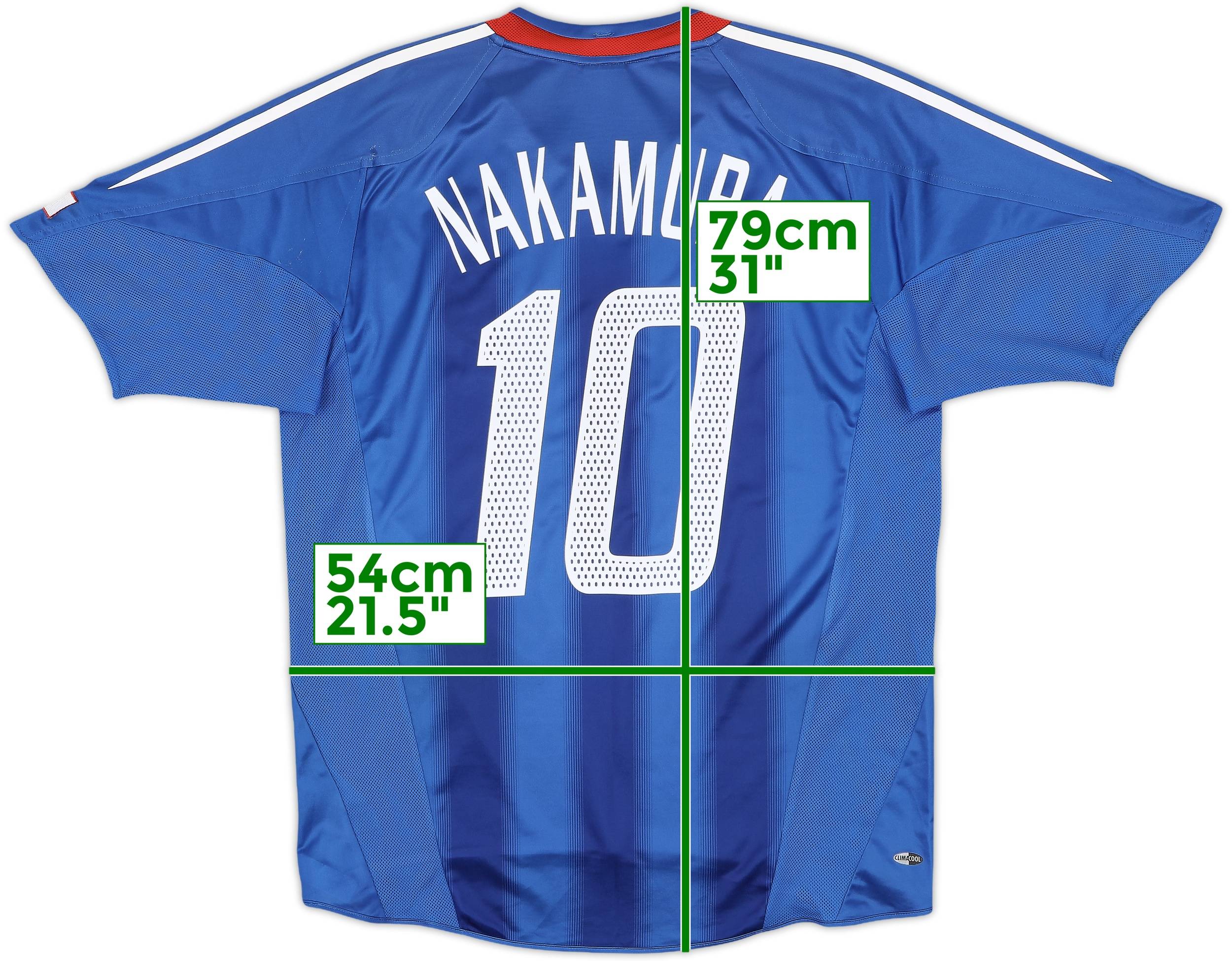 応援グッズ ASICS x Reggina 2004 Nakamura 10 Serie A ASICS x Reggina 2004 Nakamura 10 Serie A
