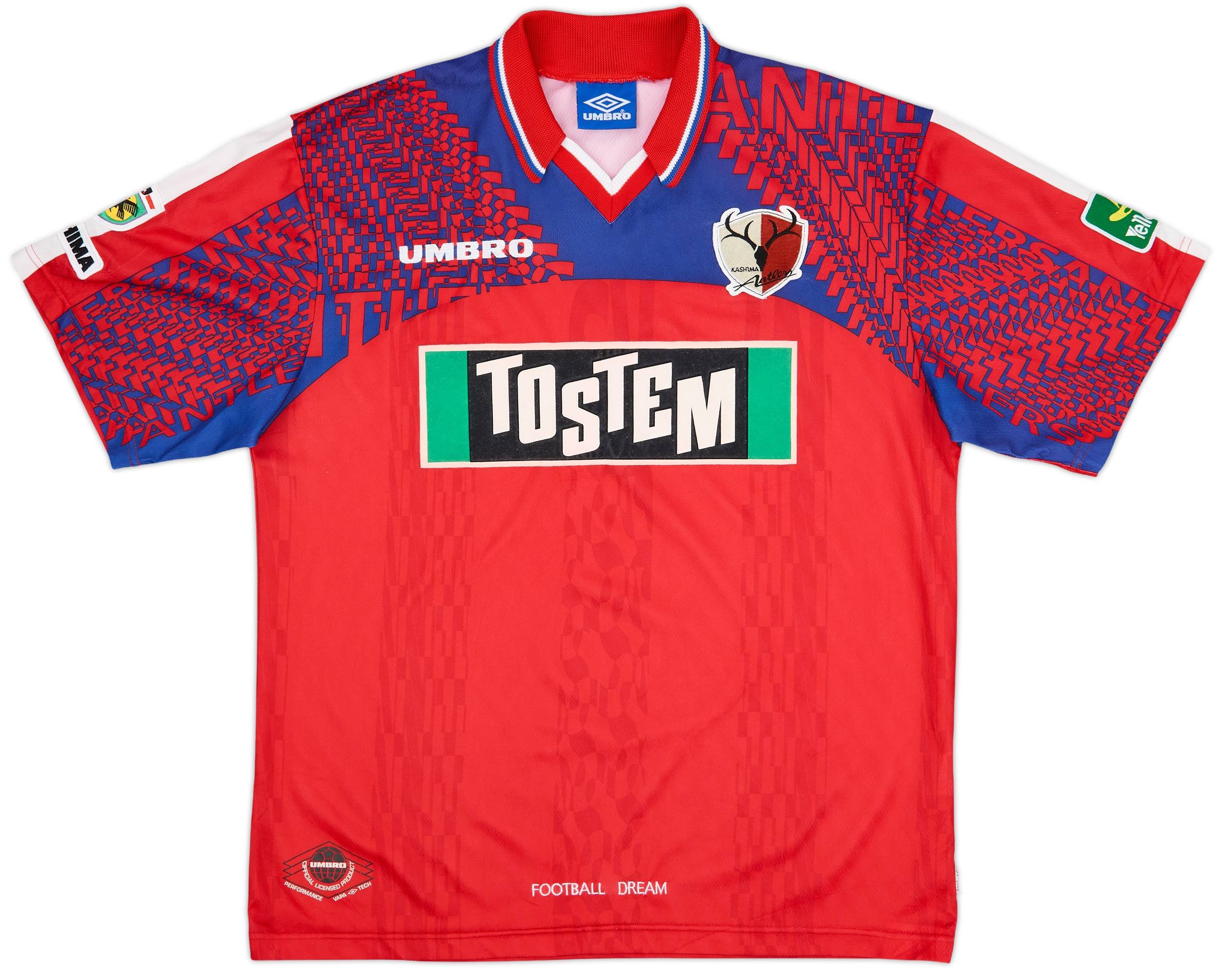 お待たせ! Shirt Home Antlers Kashima 1997 - (L) - 9/10 記念グッズ