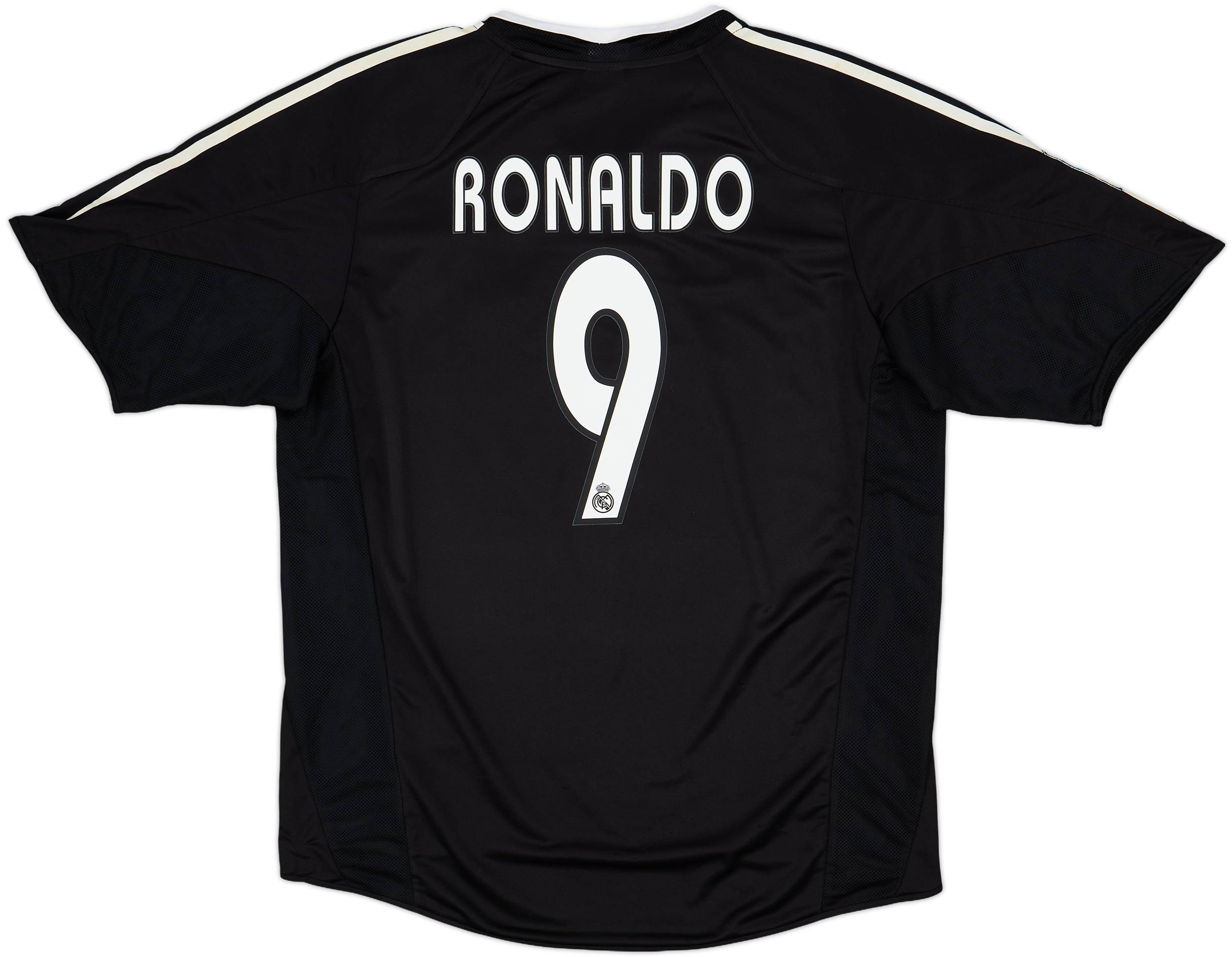 2004-05 Real Madrid Away Shirt Ronaldo #9 - 8/10 - (L)