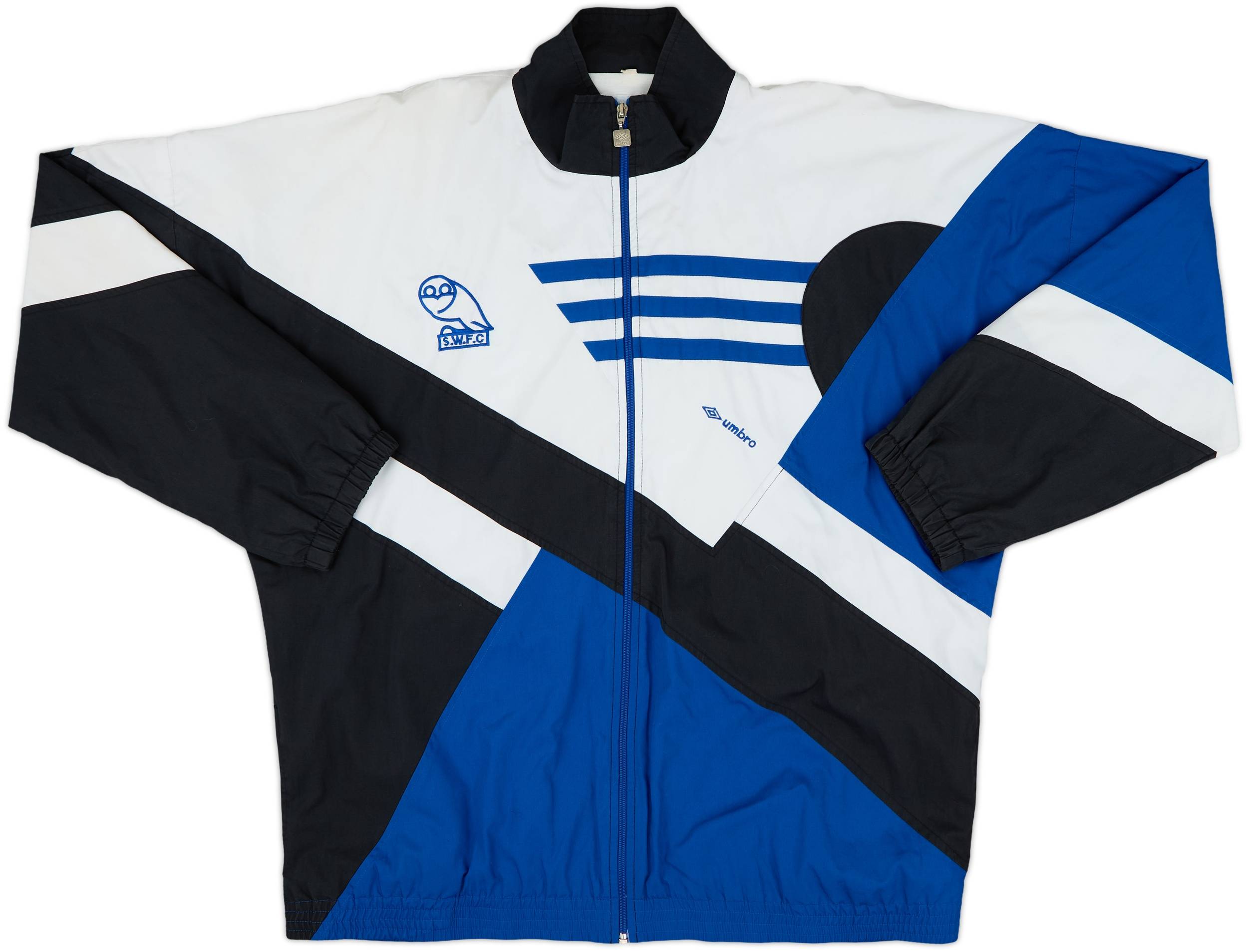 1991-92 Sheffield Wednesday Umbro Track Jacket - 8/10 - (XL)