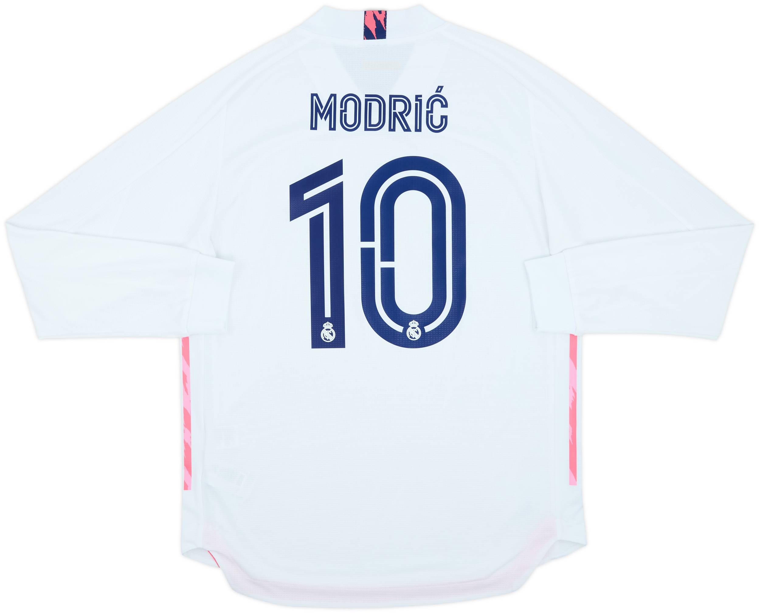 割引価格 2020-21 Real Madrid Authentic Home L/S Shirt Modric #10 - 8 ウェア