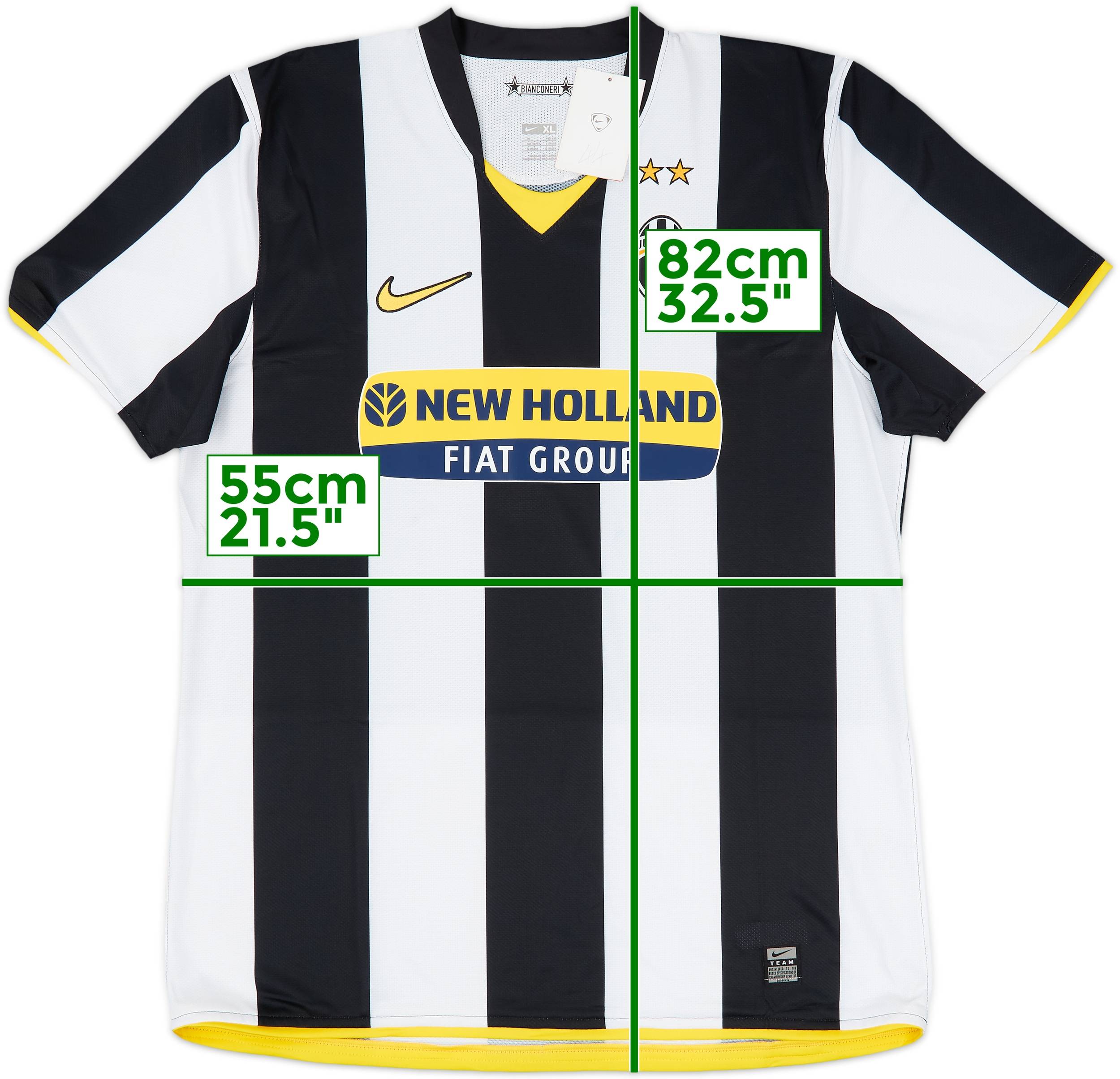 Juventus 11-12 DEL PIEROホーム長袖ユニフォーム Del Piero Juventus Nike Soccer Long Sleeve Jersey Kit 11/12