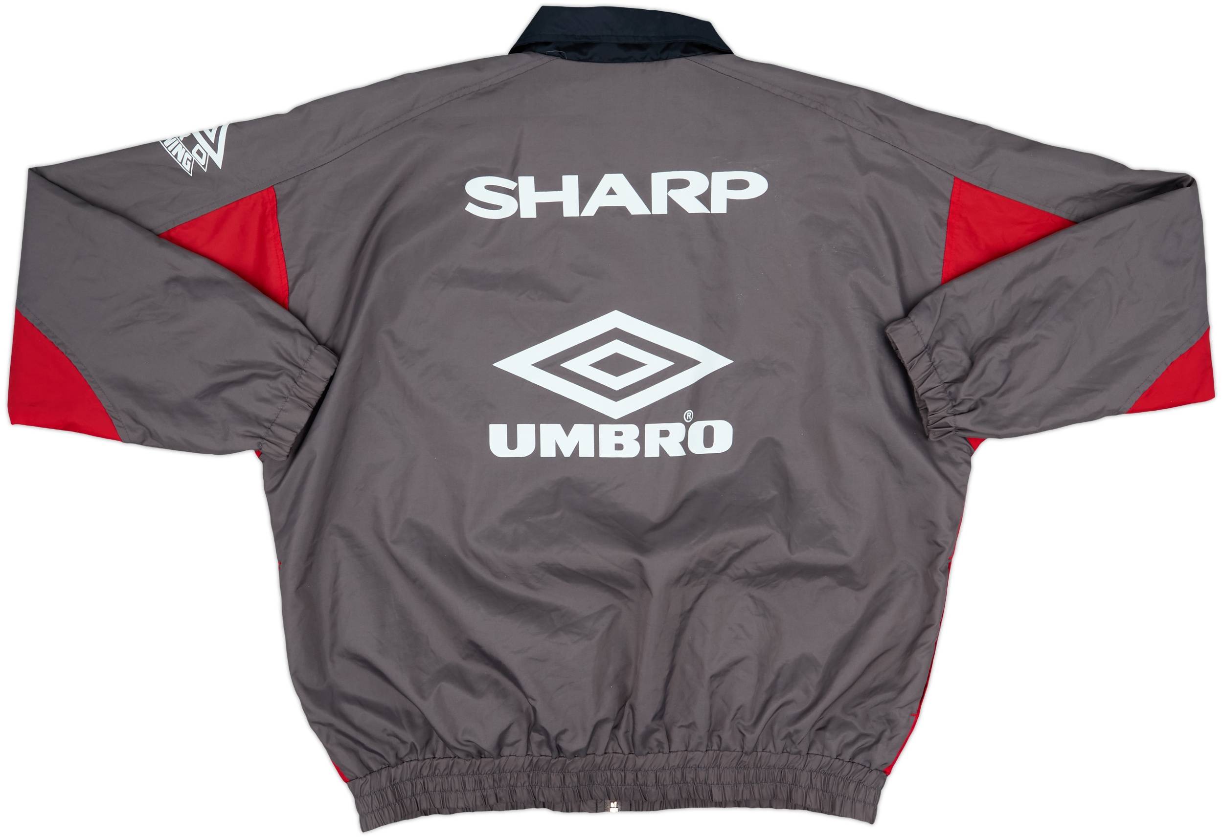 1994-95 Manchester United Umbro Track Jacket - 8/10 - (XL)