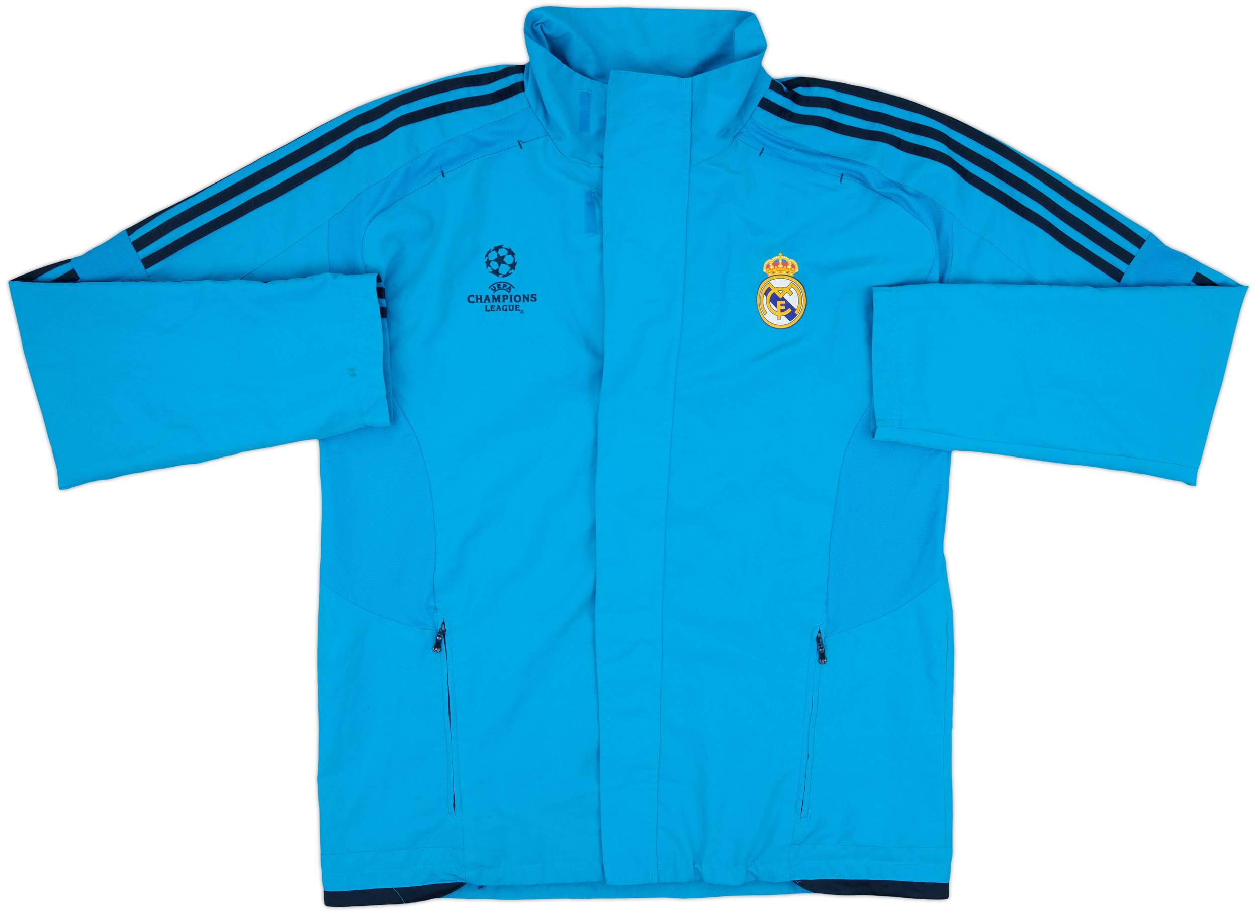2014-15 Real Madrid adidas CL Track Jacket - 8/10 - (XL)