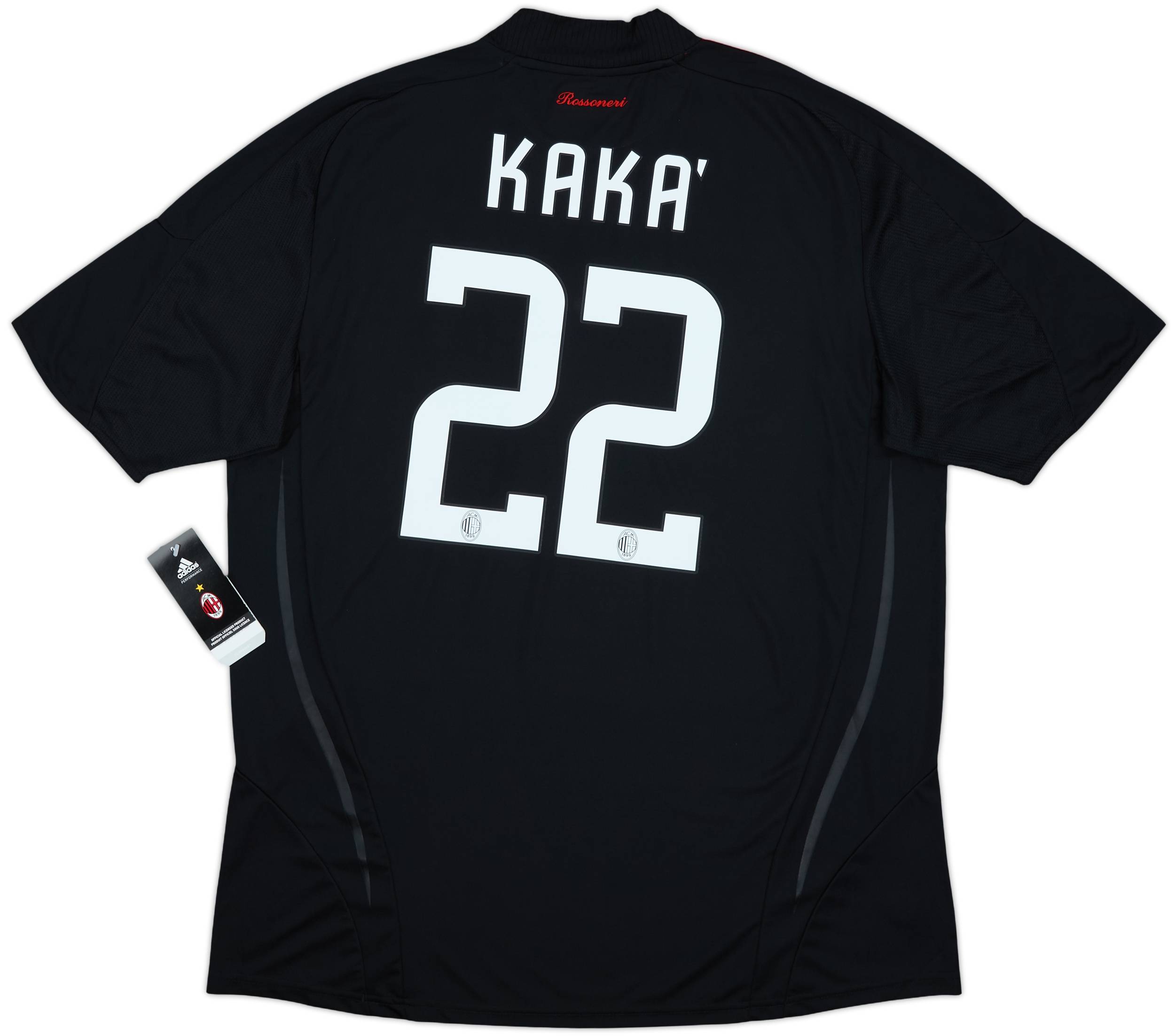 2008-09 AC Milan Third Shirt Kaka #22 (XL)