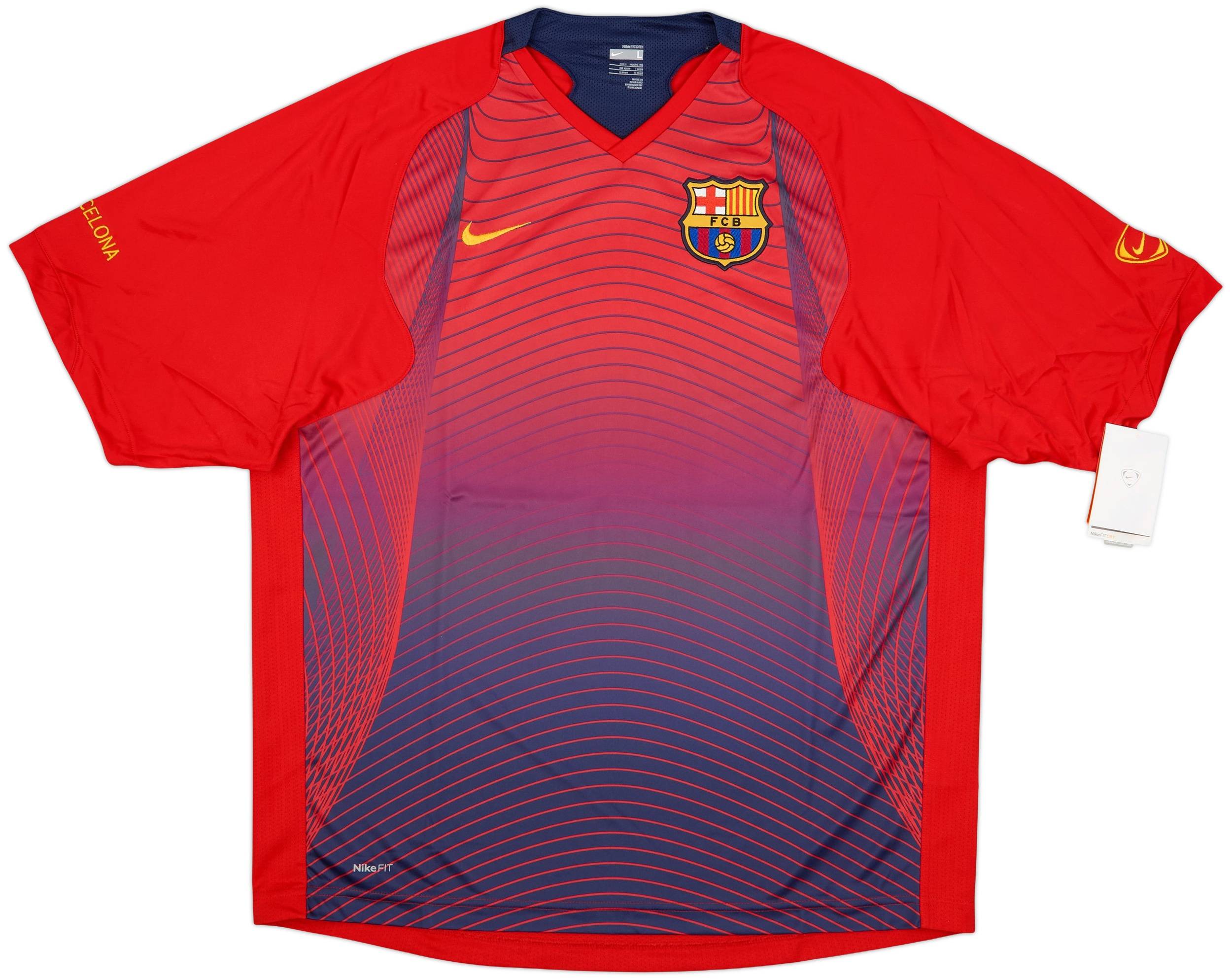 FC BARCELONA CAMP NOU 1957-2007 SOCCER FOOTBAL MENS SIZE L