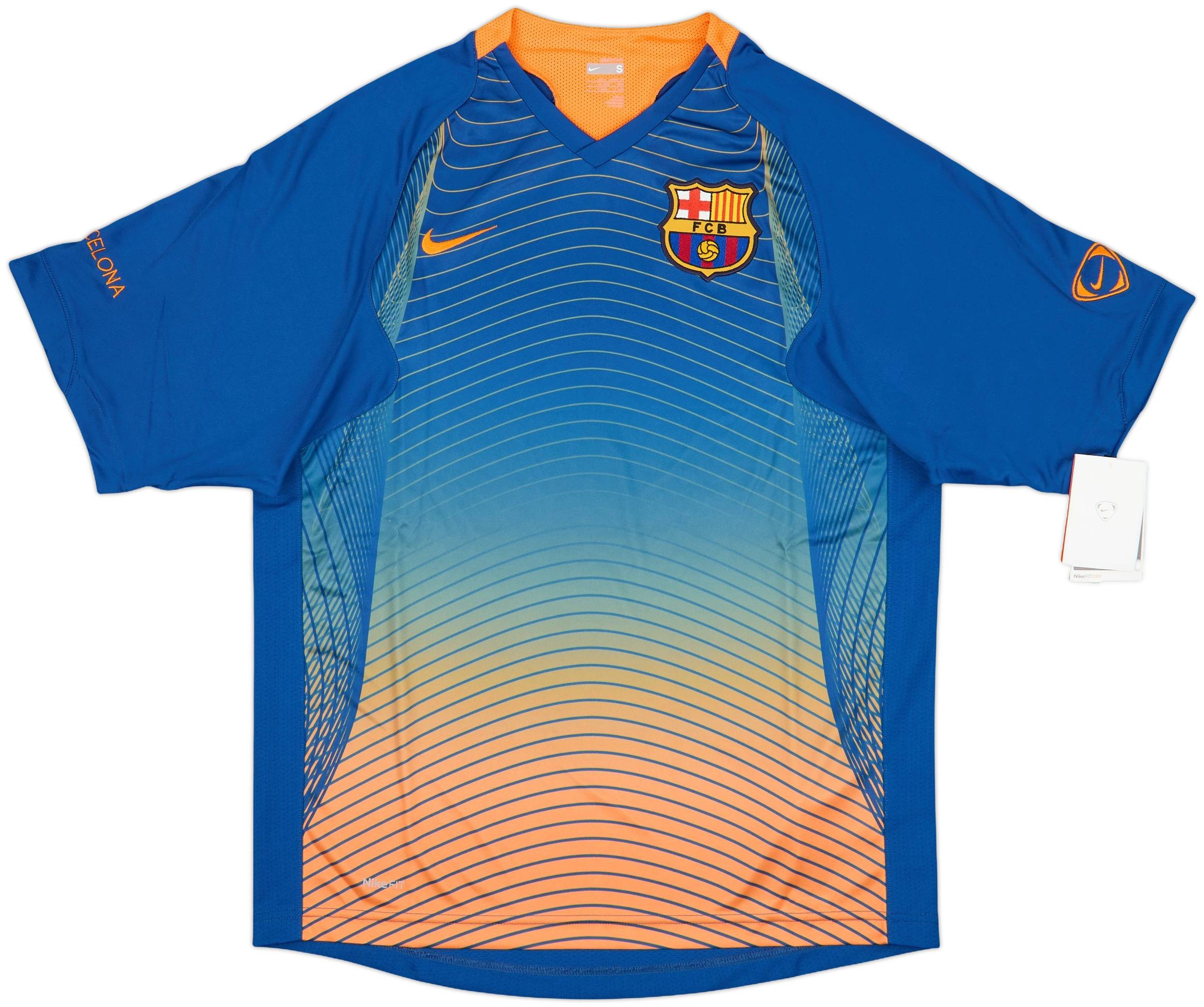 【お気に入り】 2007-08 Barcelona (S) Shirt Training Nike ウェア