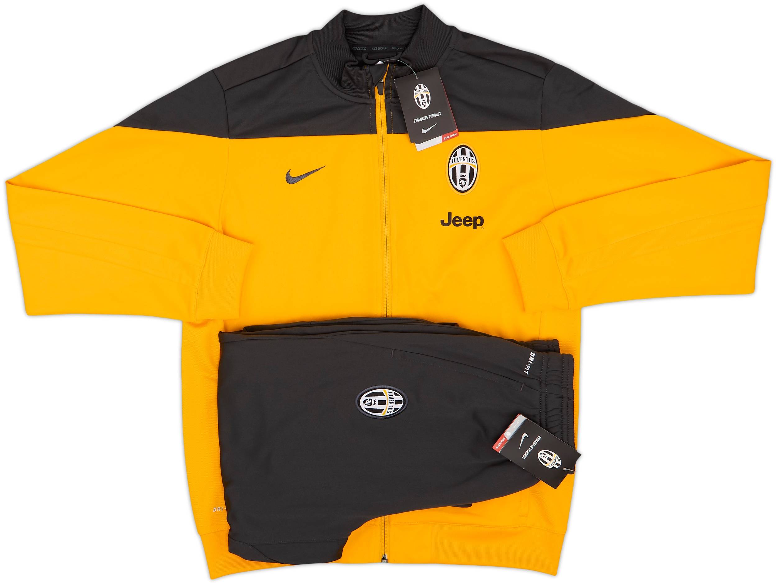 2013-14 Juventus Nike Full Tracksuit (XL.Boys)