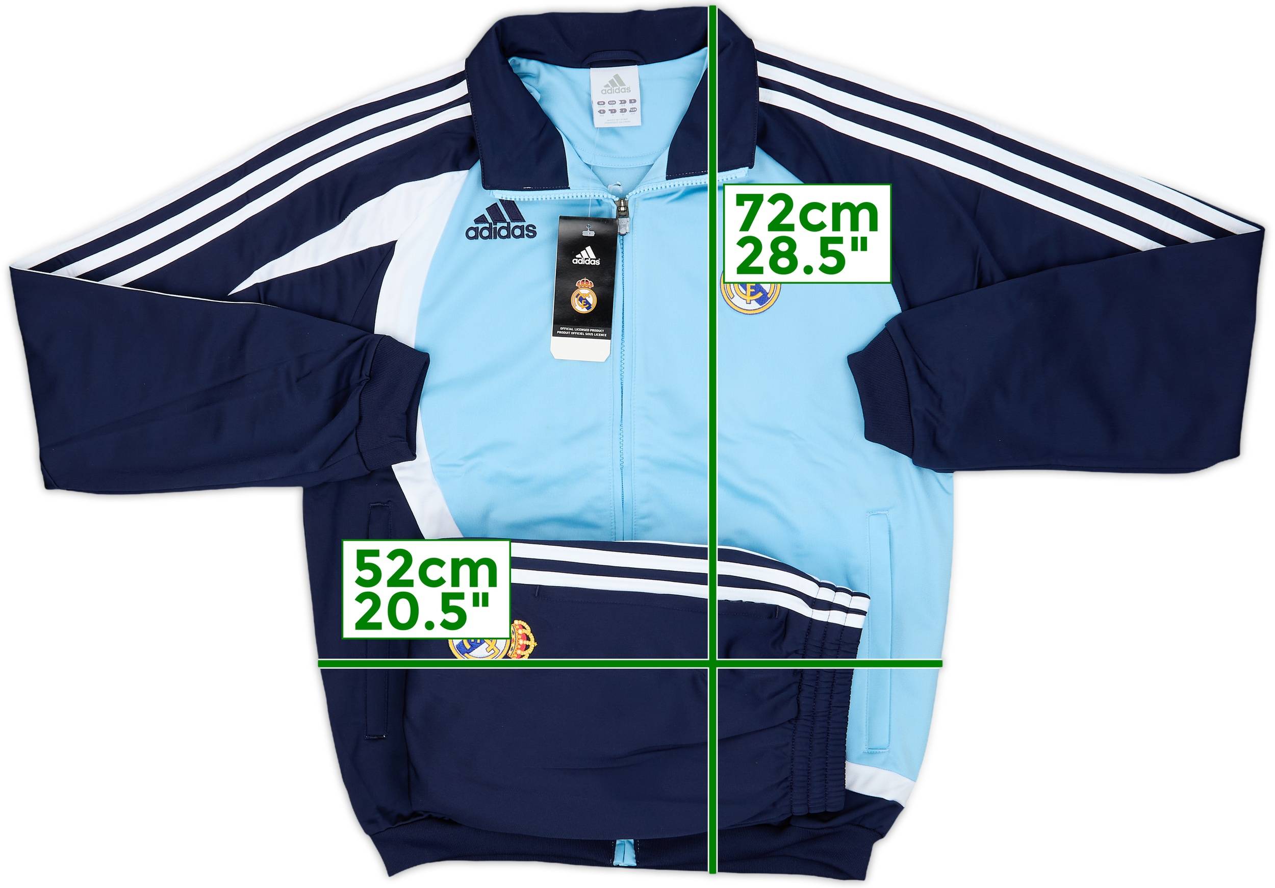 2007-08 Real Madrid adidas Full Tracksuit (S)