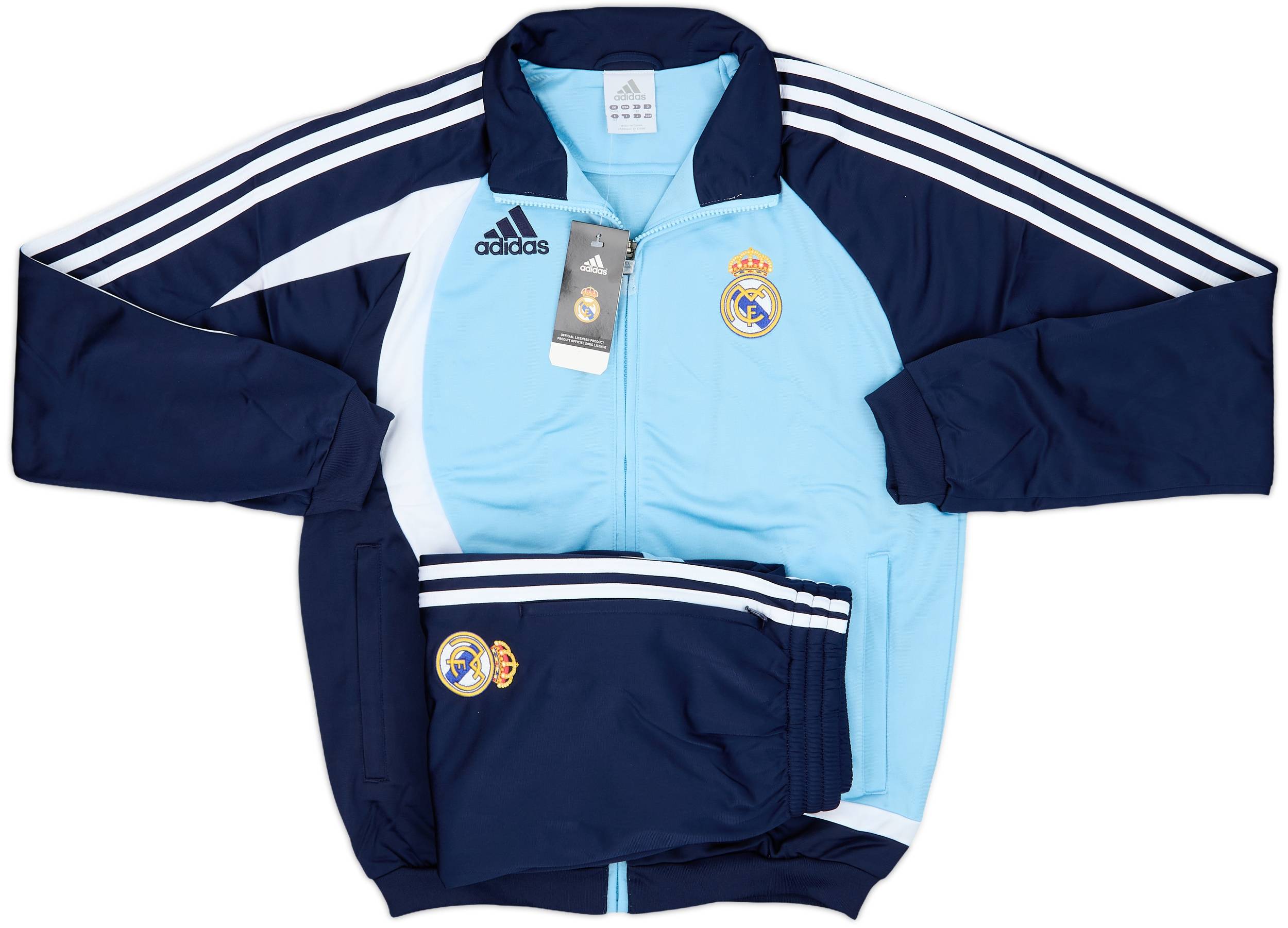 ADIDAS Real Madrid Originals 上下Sサイズ 2007-08 Real Madrid adidas Full Tracksuit (XS)