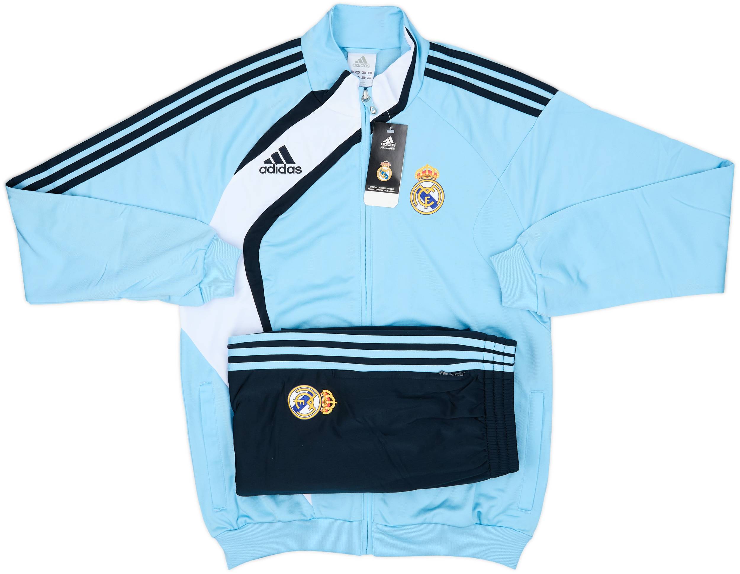 ADIDAS Real Madrid Originals 上下Sサイズ 2009-10 Real Madrid adidas Full Tracksuit (S)