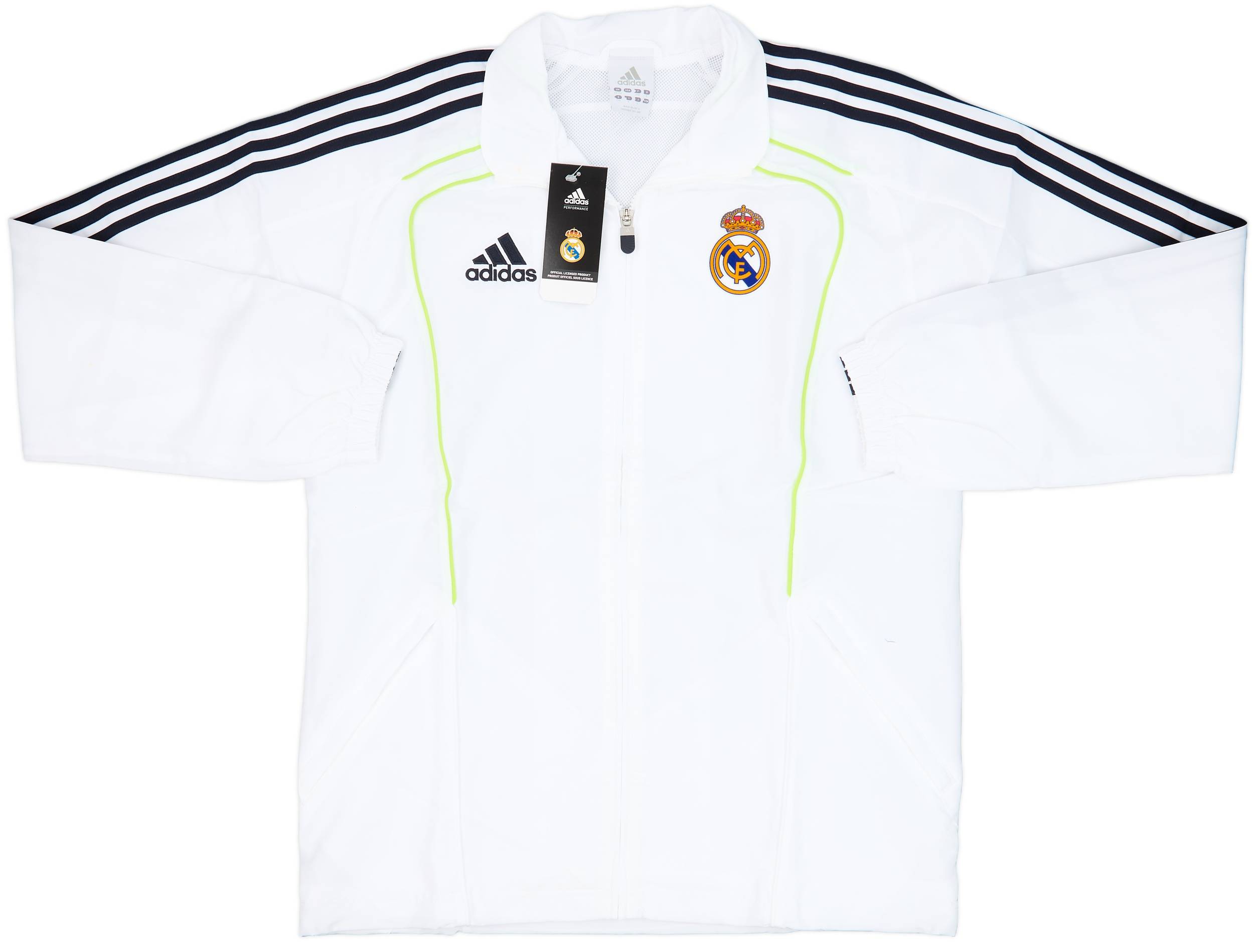 adidas Real Madrid ホームジャージ M 2004-05 Real Madrid adidas 1/4 Zip Training Top - 6/10 - (S)